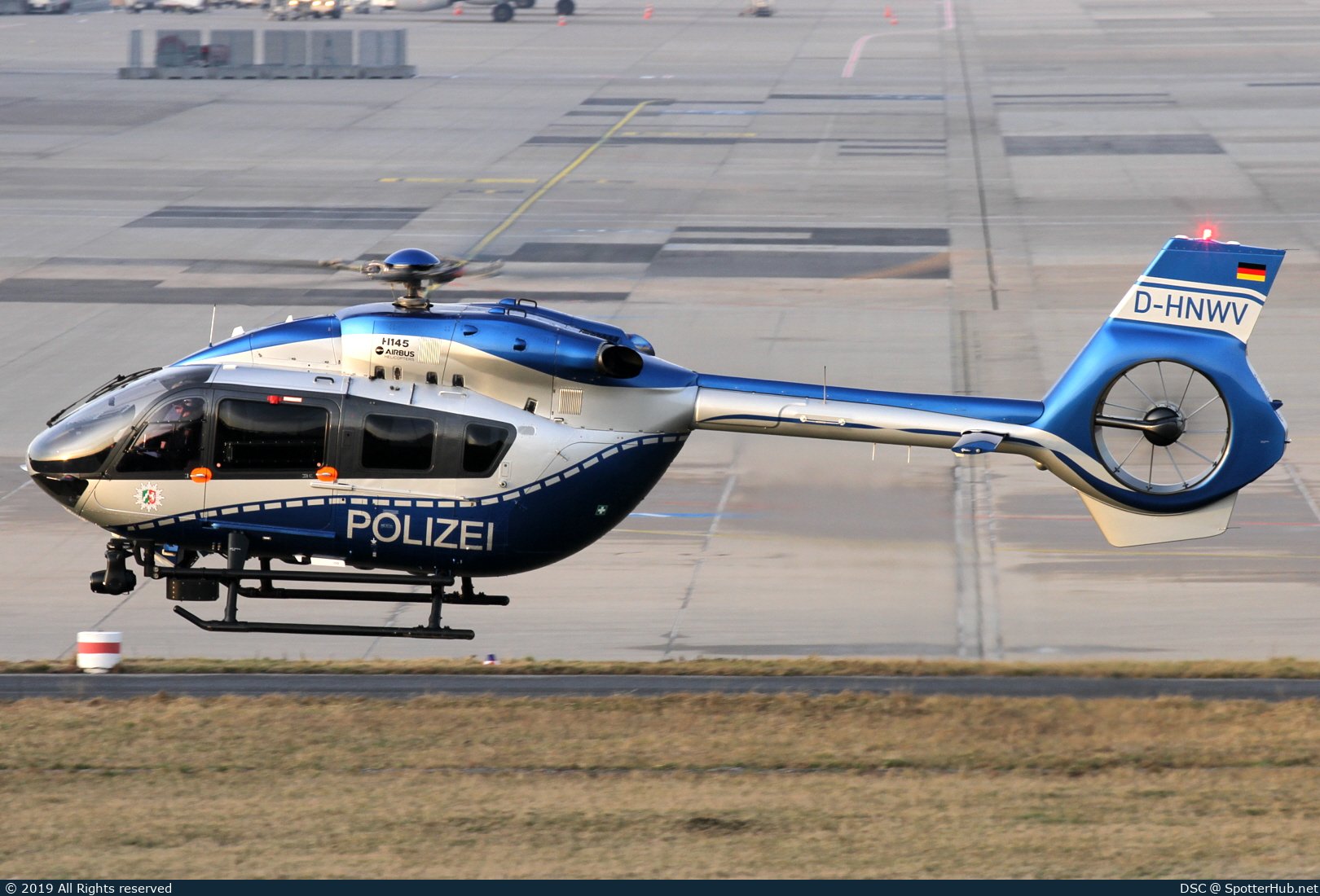 Photo of D-HNWV - Airbus Helicopters H145 operated by German Police - Polizeifliegerstaffel Nordrhein-Westfalen