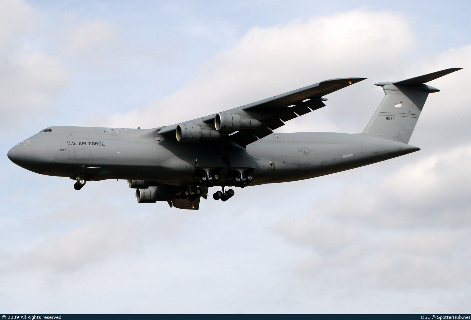 Photo of 68-0225 - Lockheed C-5A Galaxy operated by US Air Force