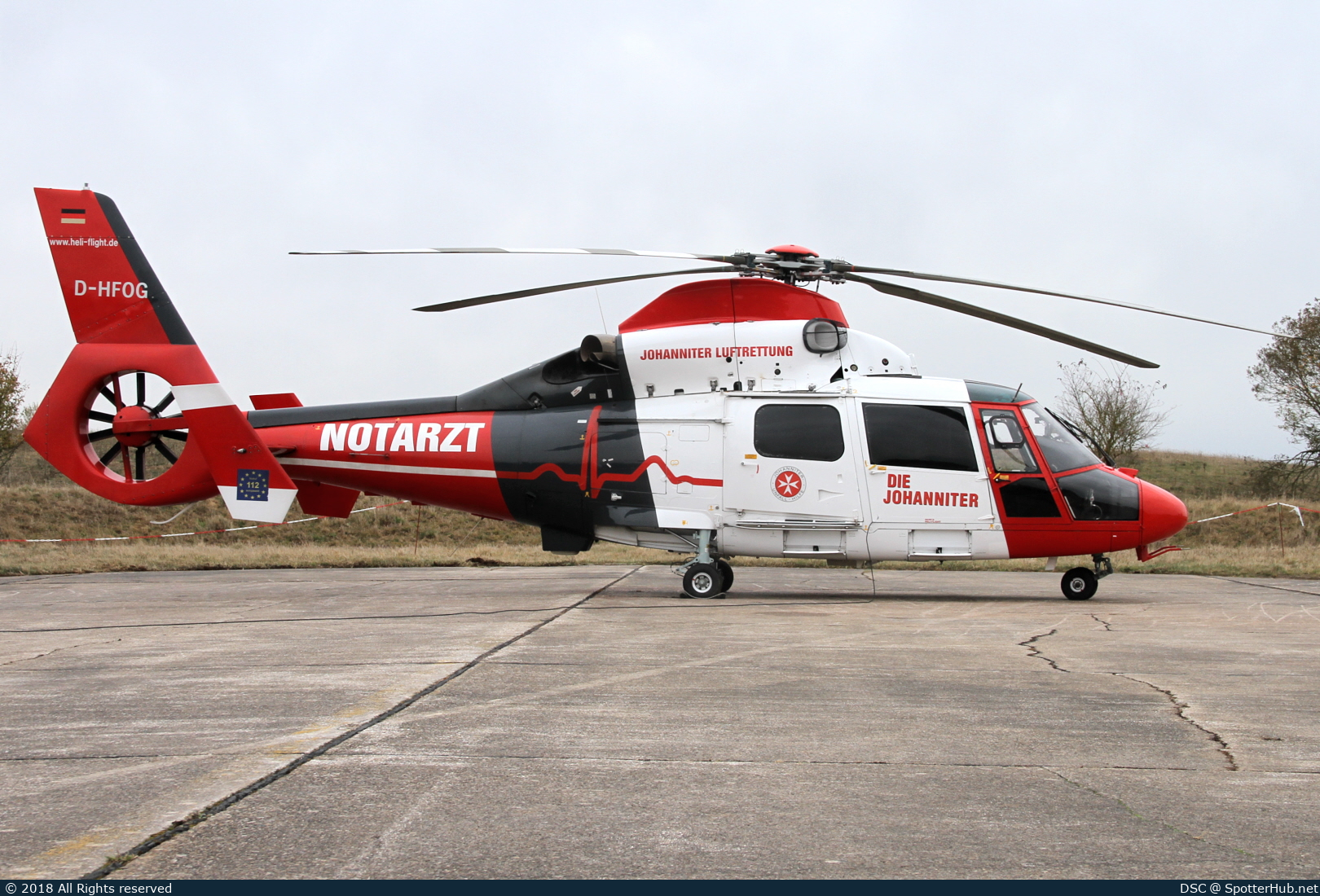 Photo of D-HFOG - Aérospatiale AS365N3 Dauphin 2 operated by Johanniter Luftrettung (opb Heli-Flight)