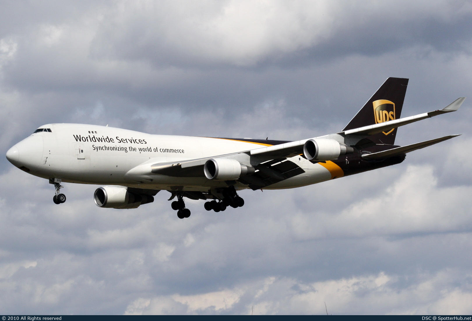 Photo of N575UP - Boeing 747-44AF operated by UPS United Parcel Service