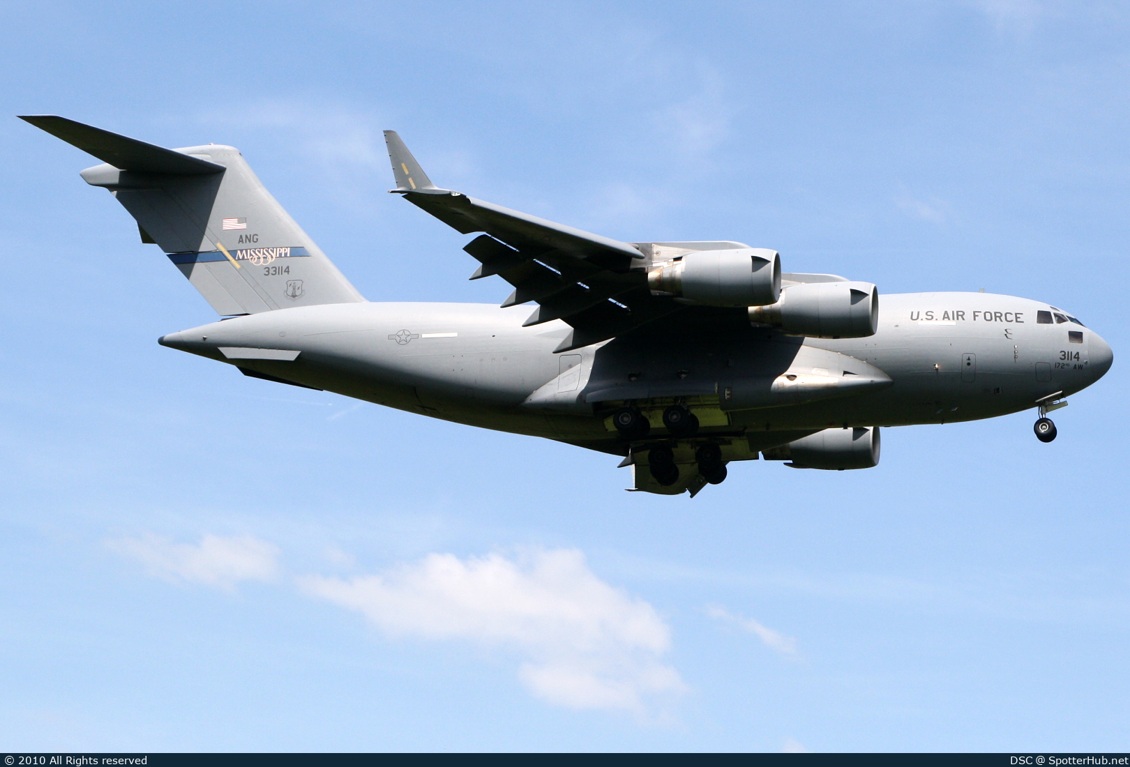 Photo of 03-3114 - Boeing C-17A Globemaster III operated by US Air Force