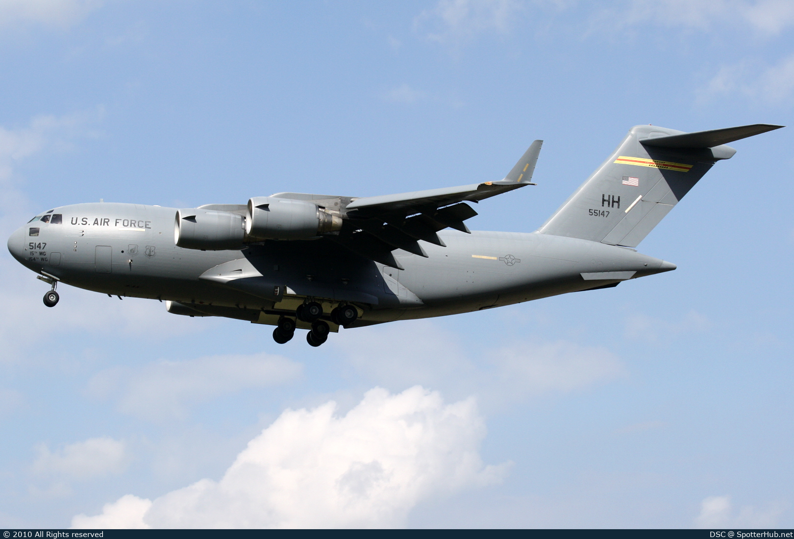 Photo of 05-5147 - Boeing C-17A Globemaster III operated by US Air Force