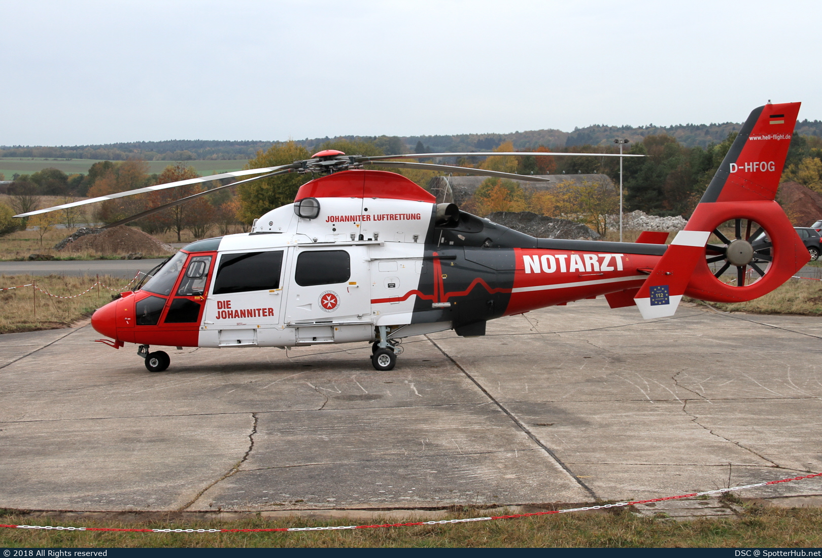 Photo of D-HFOG - Aérospatiale AS365N3 Dauphin 2 operated by Johanniter Luftrettung (opb Heli-Flight)