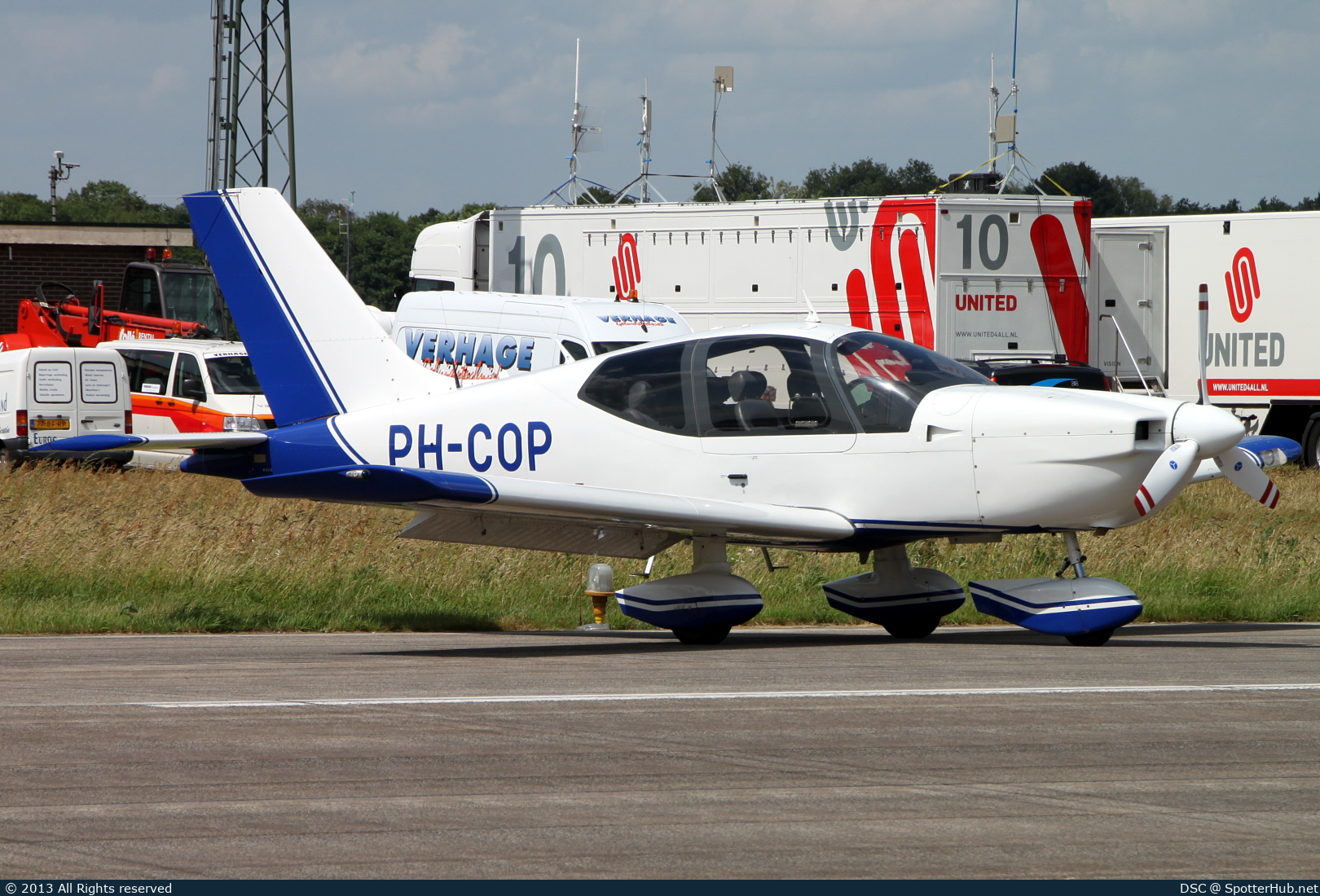 Photo of PH-COP - SOCATA TB-10 Tobago operated by Eindhovense Aero Club Motorvliegen