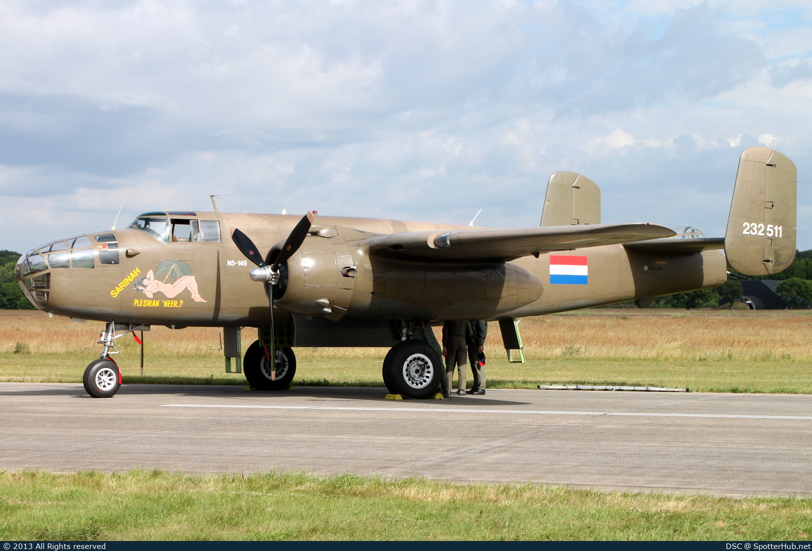 Photo of PH-XXV - North American VB-25N Mitchell operated by Royal Netherlands Air Force Historic Flight