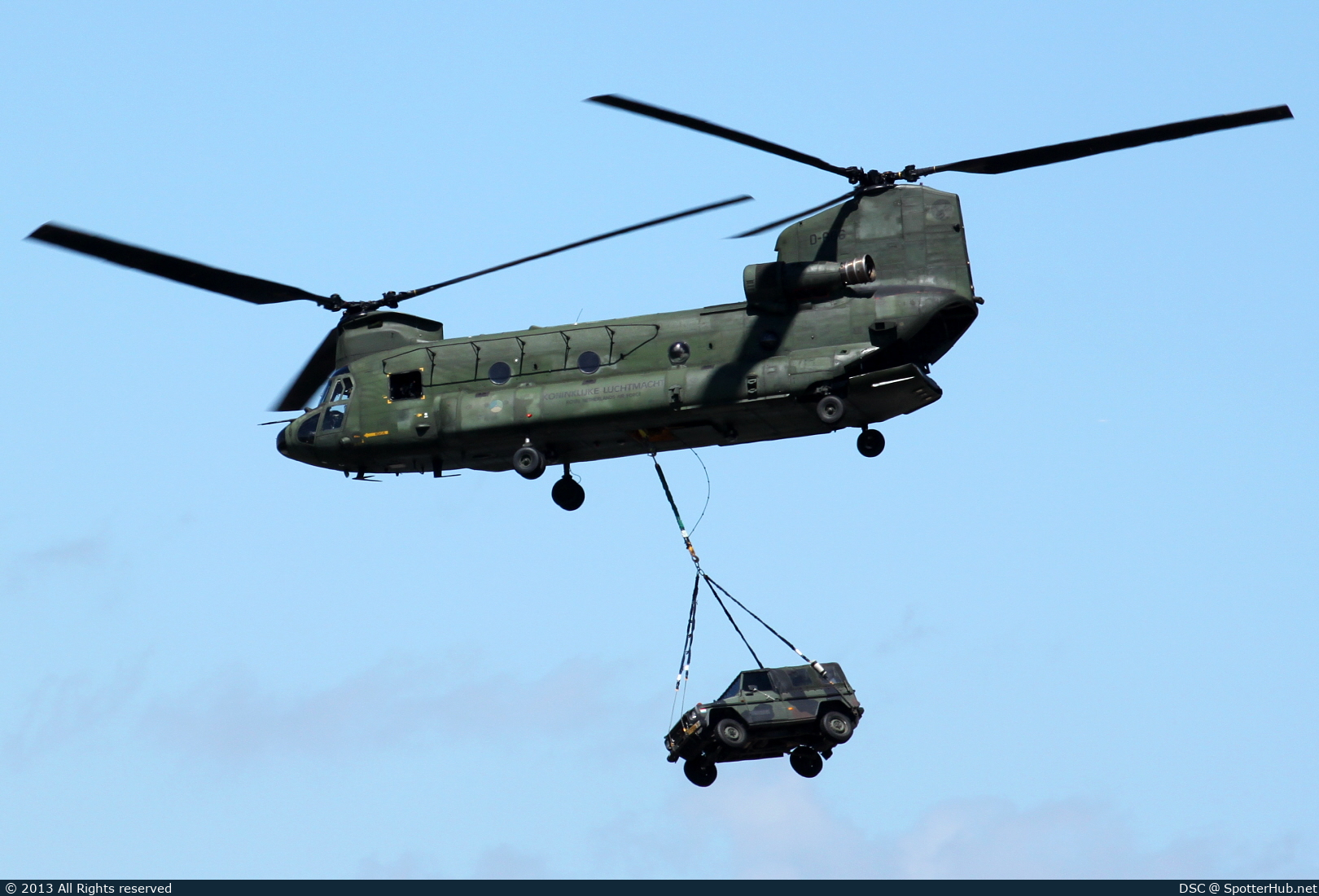 Photo of D-666 - Boeing Vertol CH-47D Chinook operated by Royal Netherlands Air Force