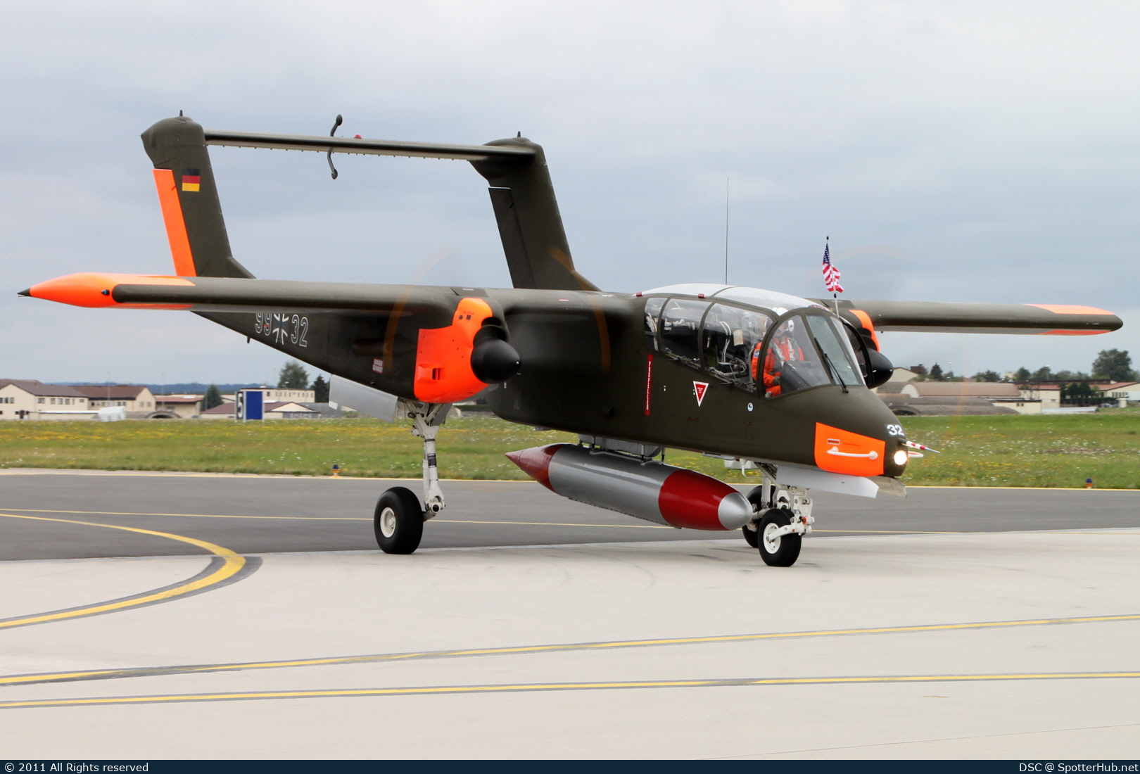 Photo of G-BZGK - North American OV-10B Bronco operated by Bronco Demo Team