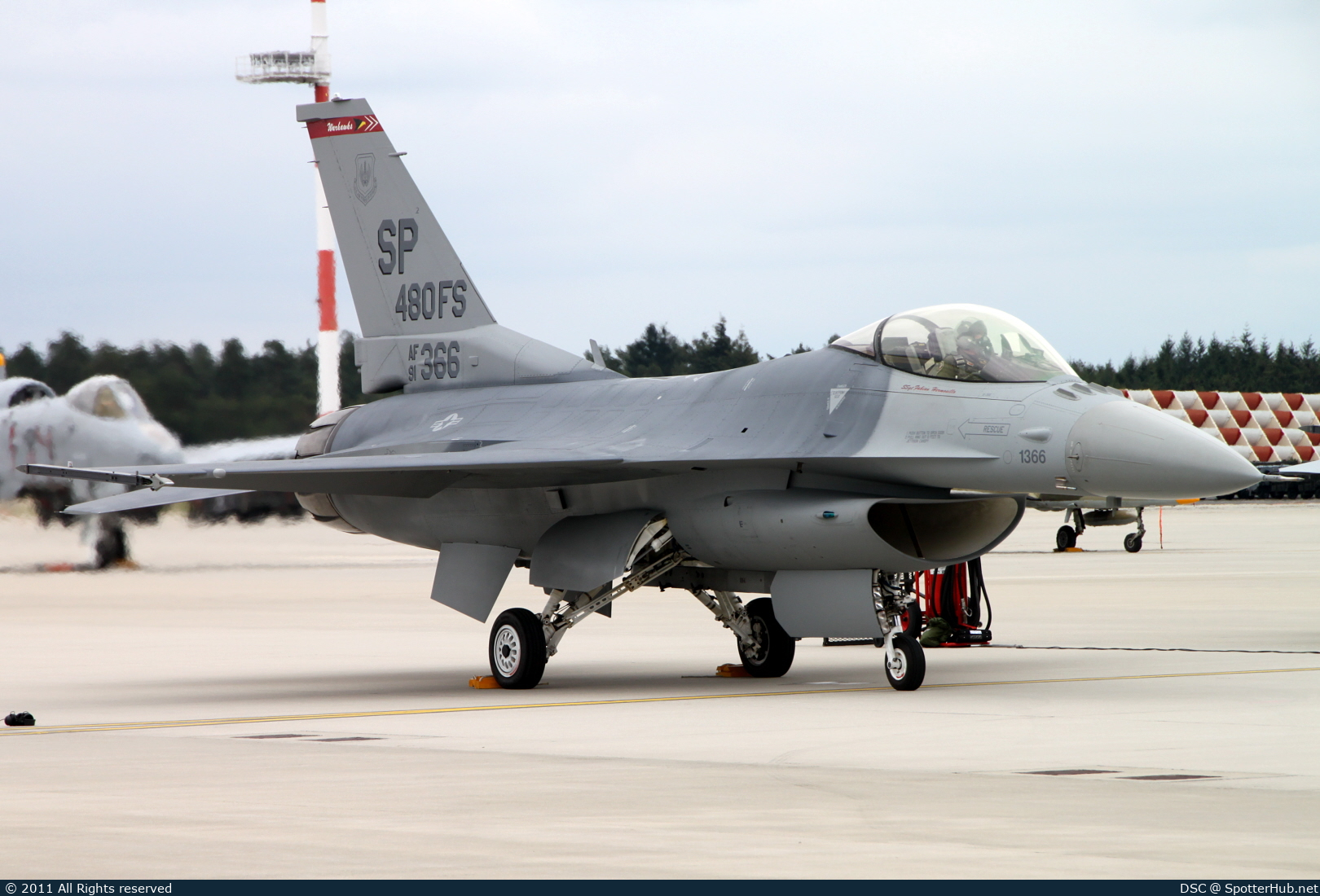 Photo of 91-0366 - General Dynamics F-16CM Fighting Falcon operated by US Air Force