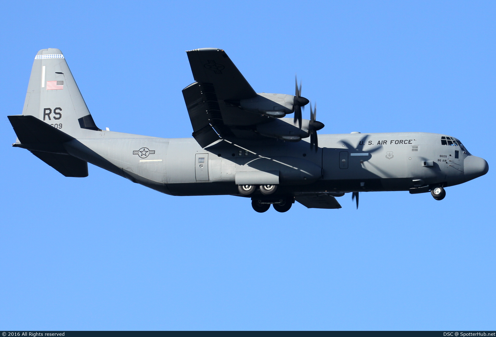Photo of 07-8609 - Lockheed Martin C-130J-30 Super Hercules operated by US Air Force