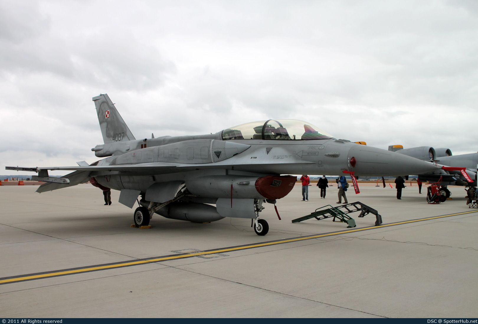 Photo of 4087 - Lockheed Martin F-16D Fighting Falcon operated by Polish Air Force