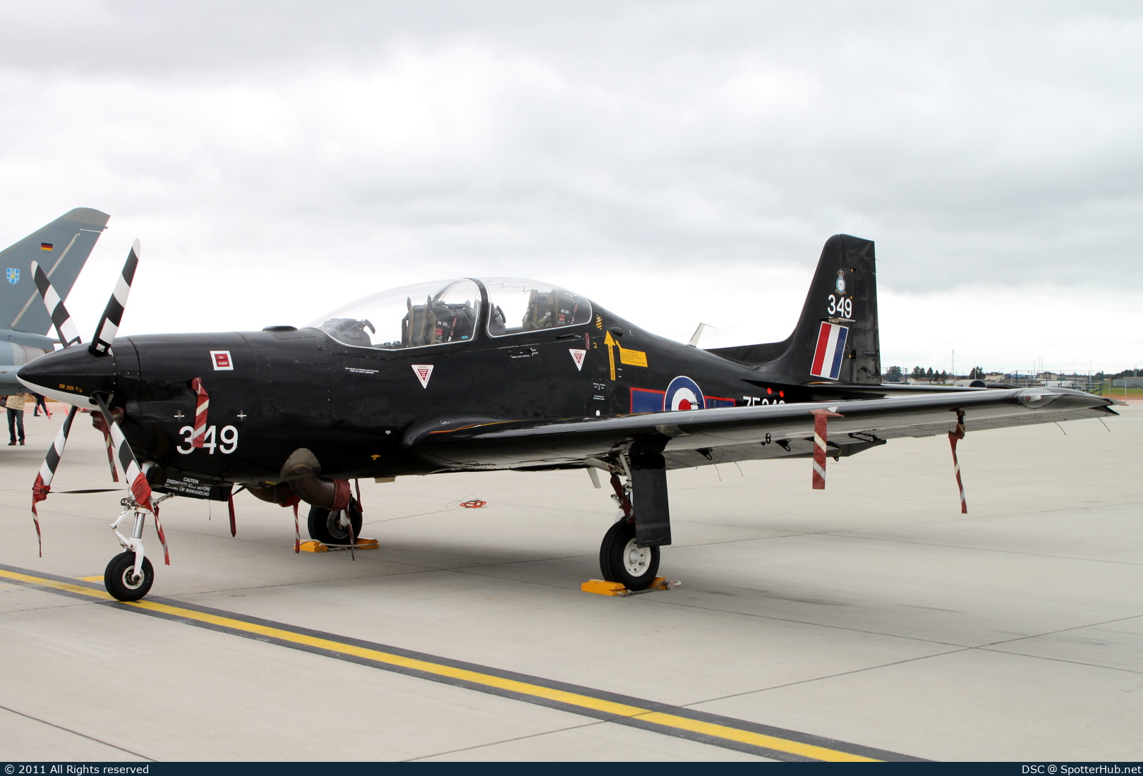 Photo of ZF349 - Short Tucano T1 [Embraer EMB-312] operated by Royal Air Force