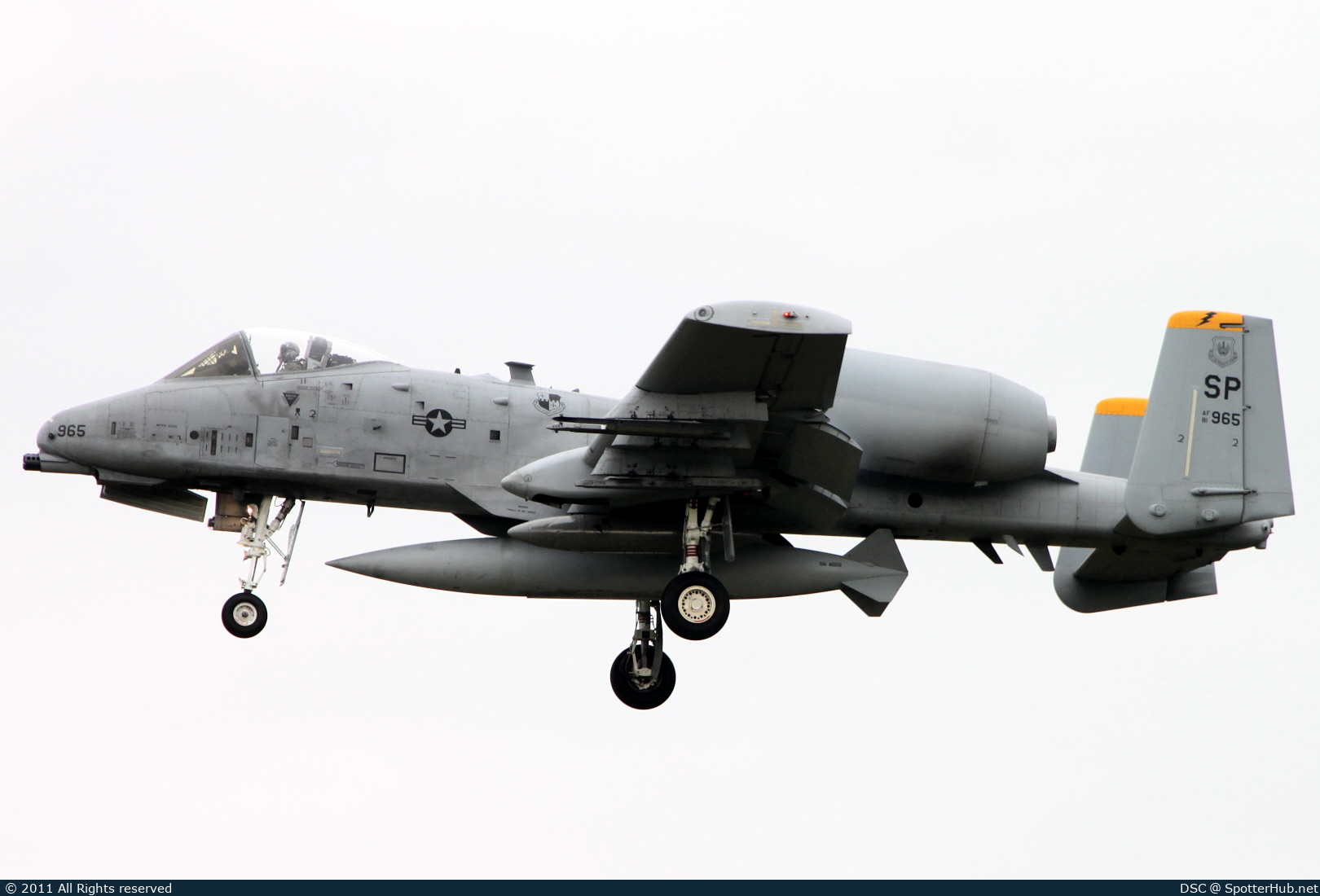 Photo of 81-0965 - Fairchild A-10C Thunderbolt II operated by US Air Force