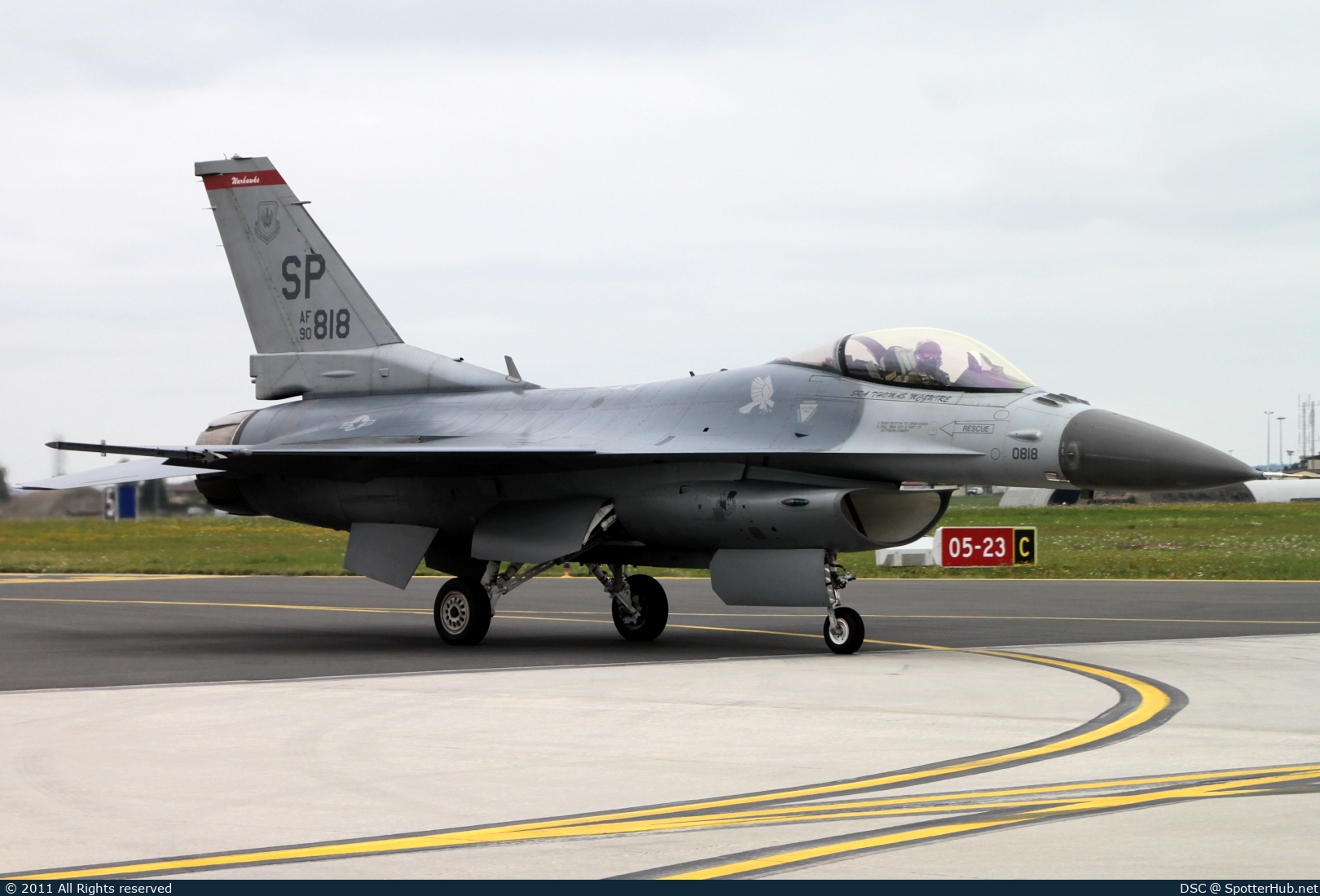 Photo of 90-0818 - General Dynamics F-16CM Fighting Falcon operated by US Air Force