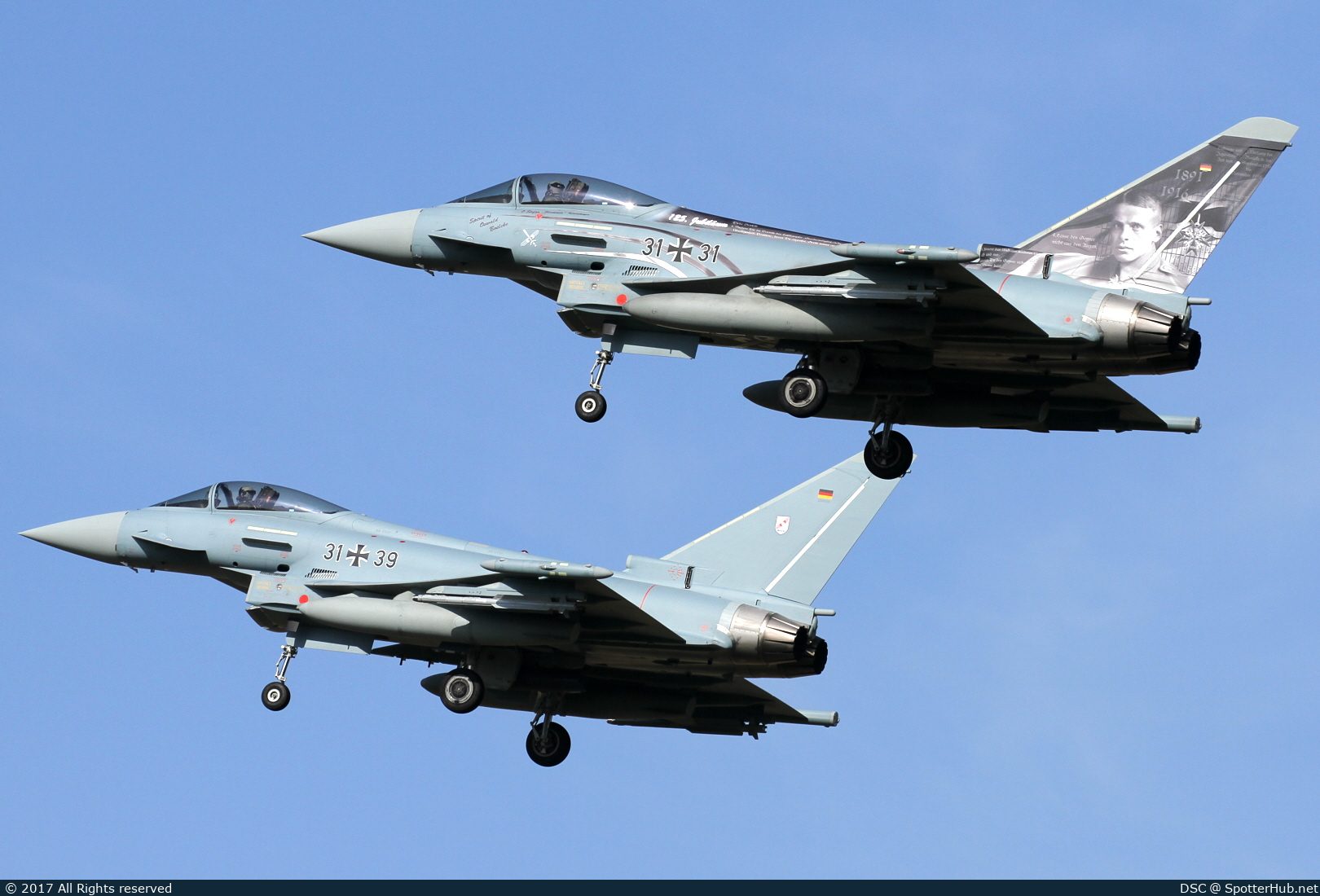 Photo of 31+31 - Eurofighter Typhoon EF-2000 operated by German Air Force