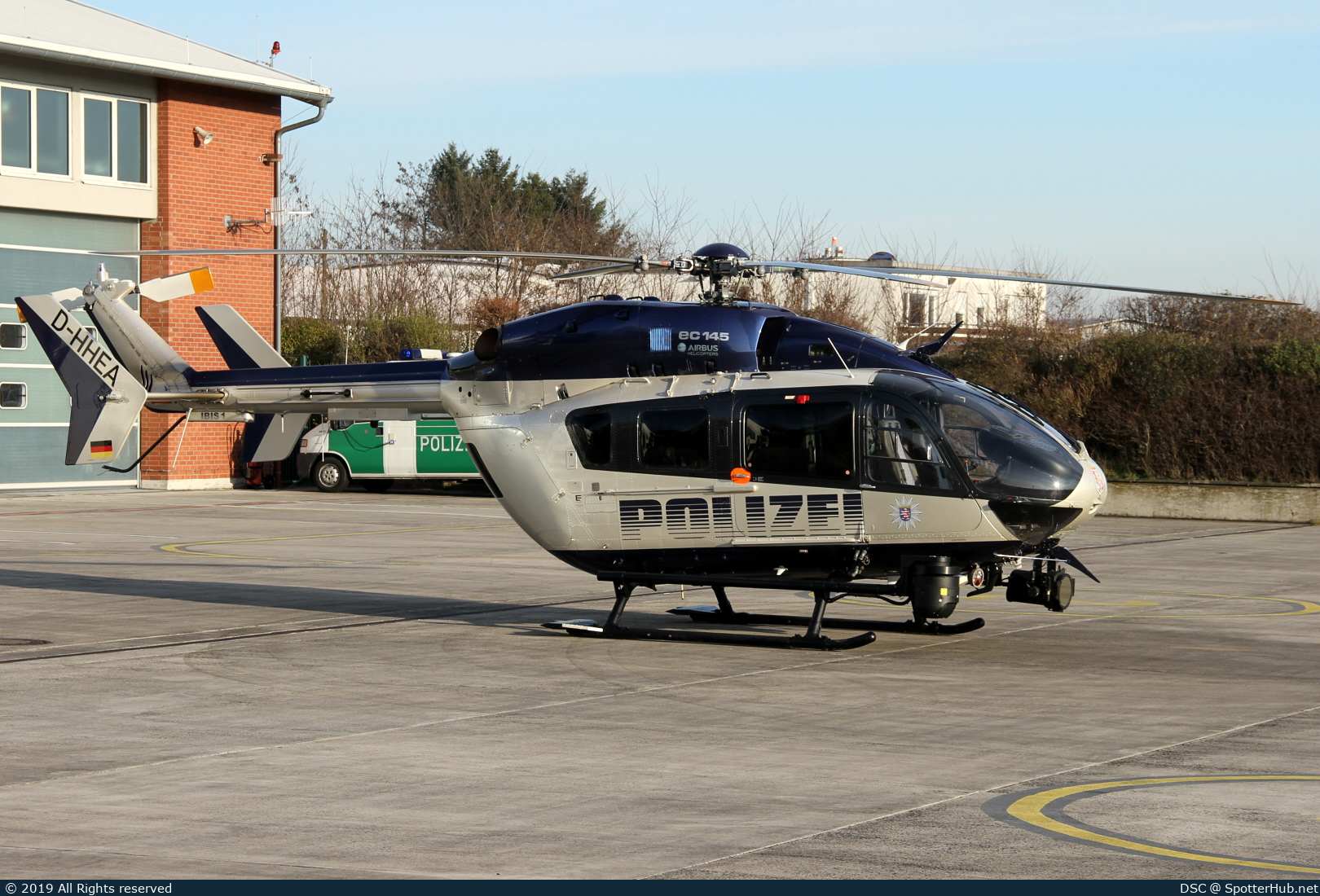 Photo of D-HHEA - Eurocopter EC145 operated by German Police - Polizeifliegerstaffel Hessen