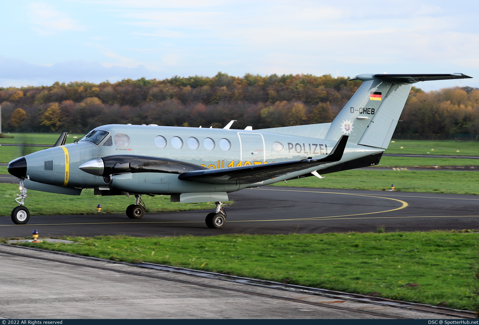 Photo of D-CHEB - Beechcraft B200GT Super King Air 250 operated by German Police - Polizeifliegerstaffel Hessen