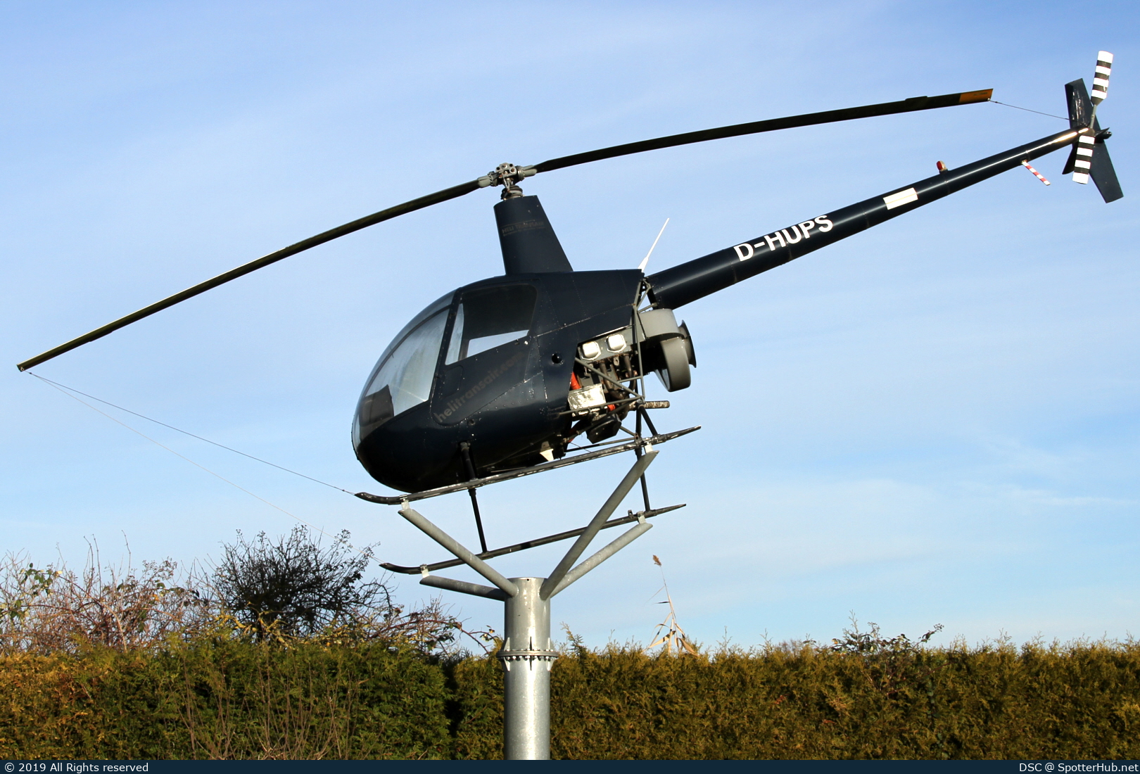 Photo of D-HUPS - Robinson R22 Beta II operated by Heli Transair European Air Services