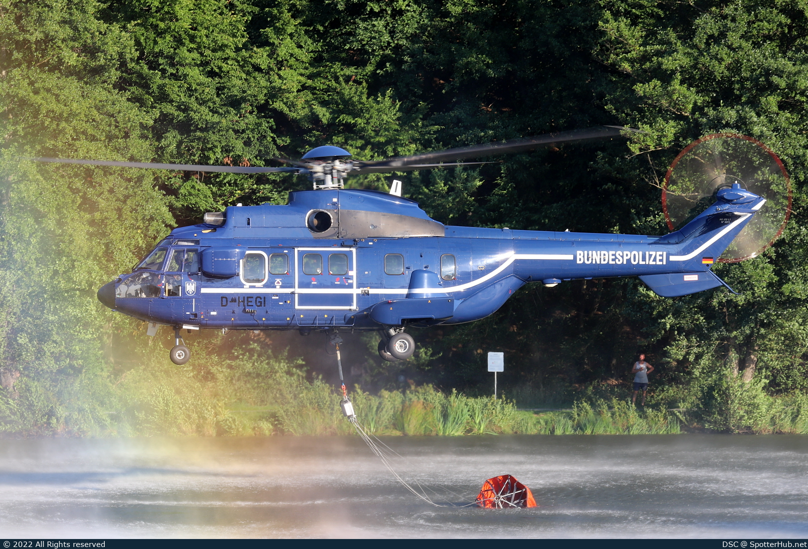 Photo of D-HEGI - Aérospatiale AS332L1 Super Puma operated by German Police - Bundespolizei
