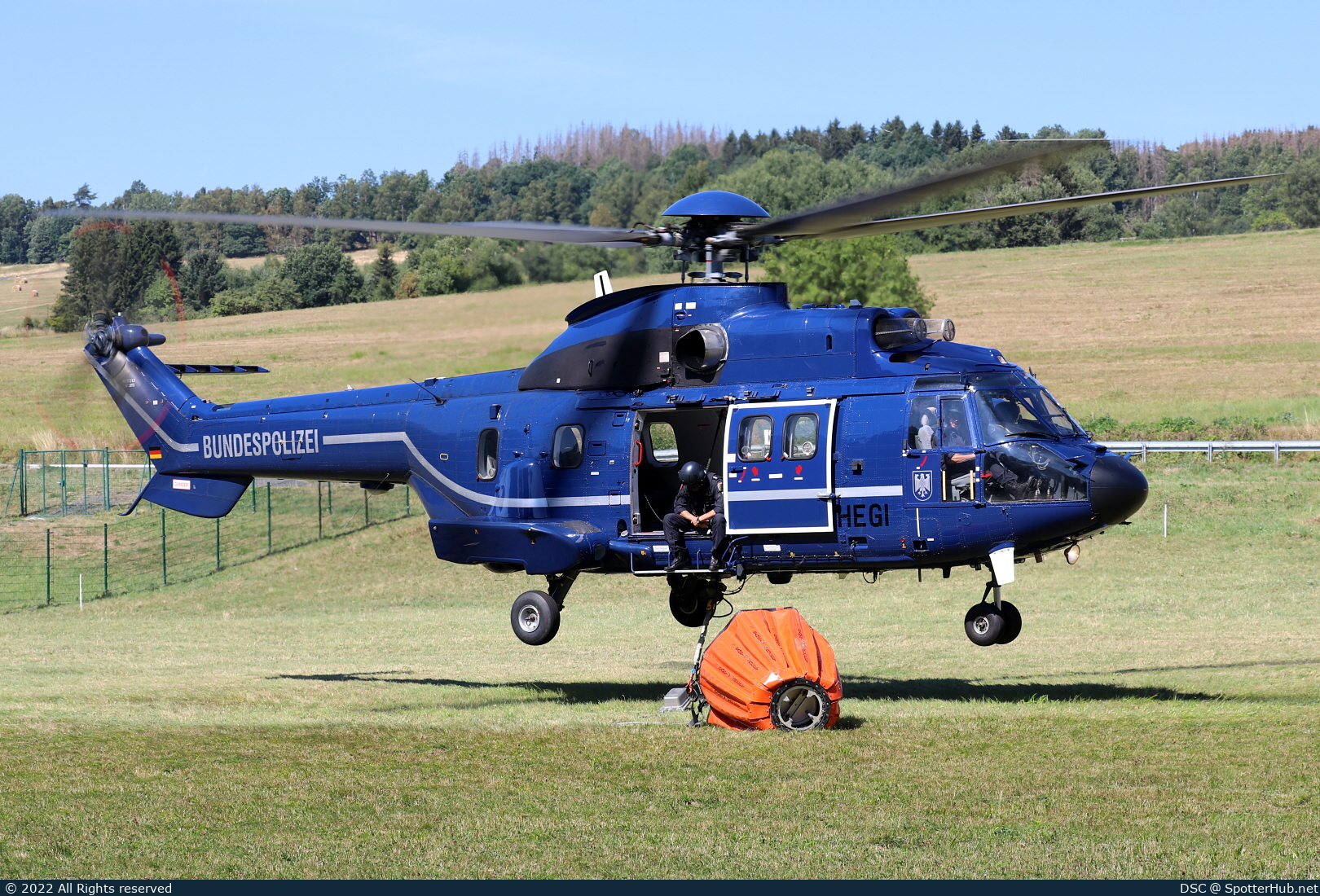Photo of D-HEGI - Aérospatiale AS332L1 Super Puma operated by German Police - Bundespolizei