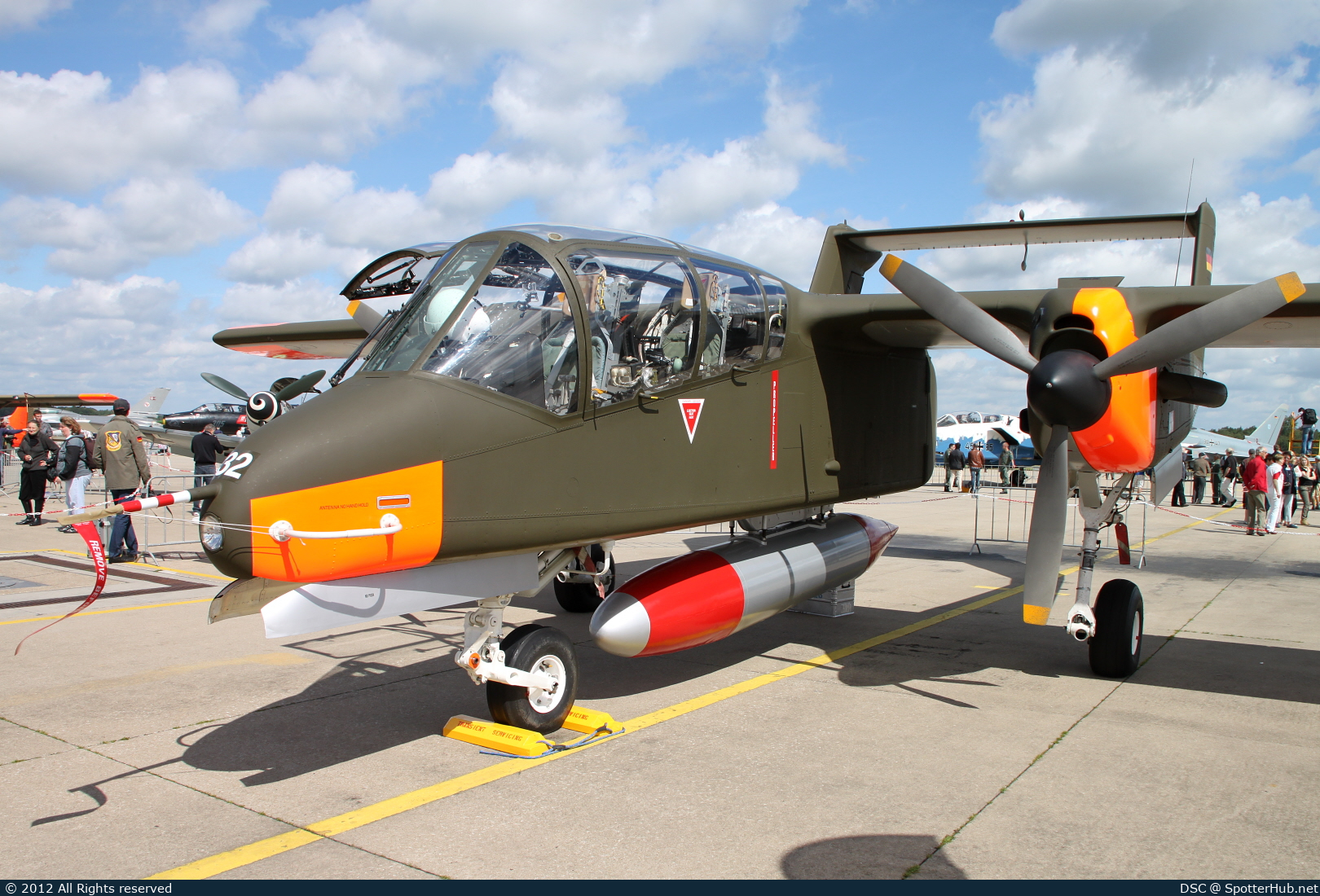 Photo of G-BZGK - North American OV-10B Bronco operated by Bronco Demo Team