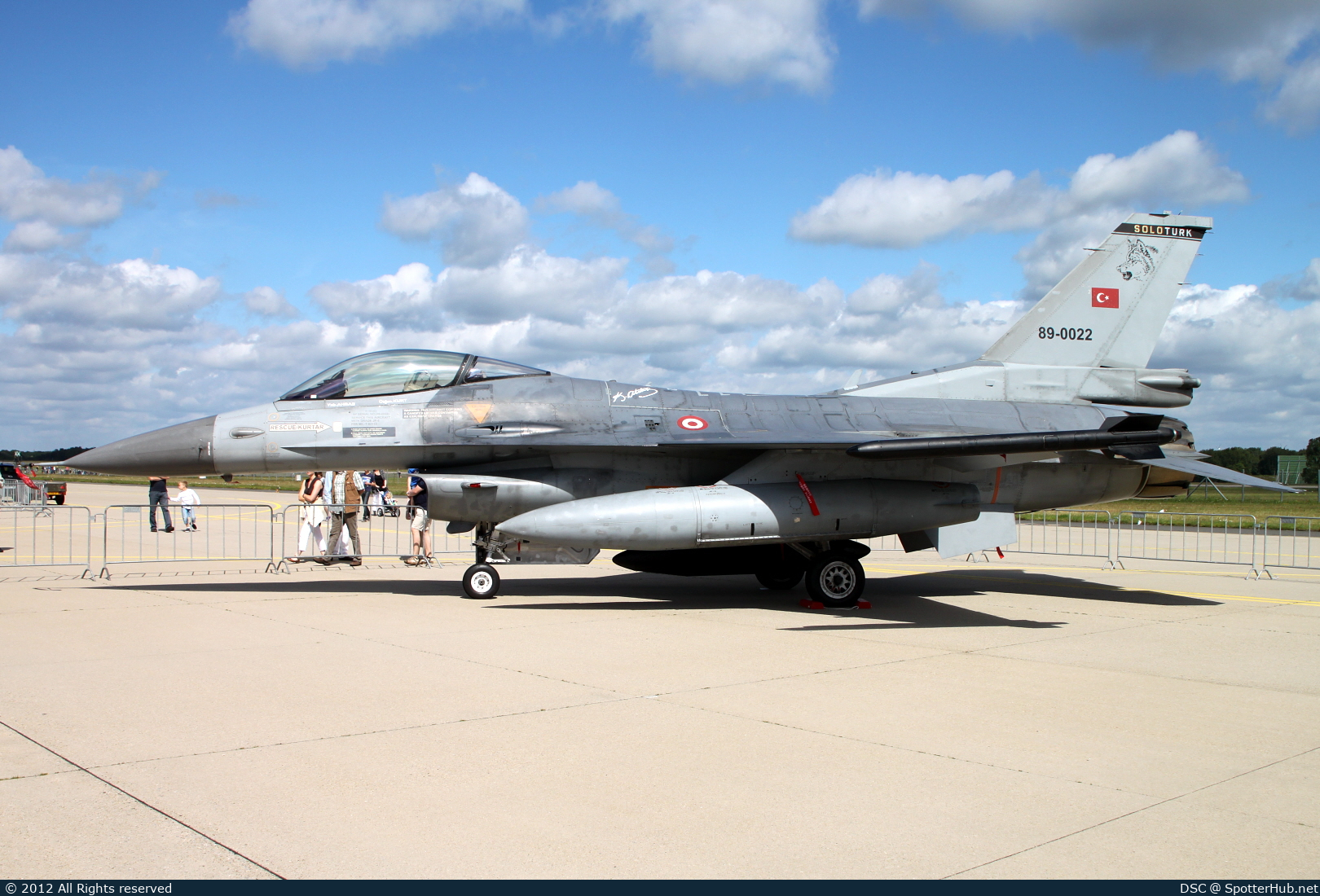 Photo of 89-0022 - General Dynamics F-16C Fighting Falcon operated by Turkish Air Force