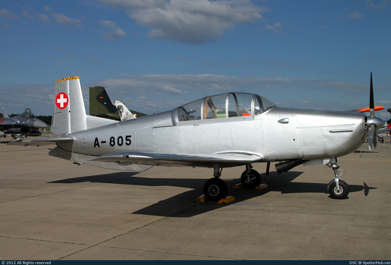 Photo of F-AZHG - Pilatus P-3-03 operated by Private