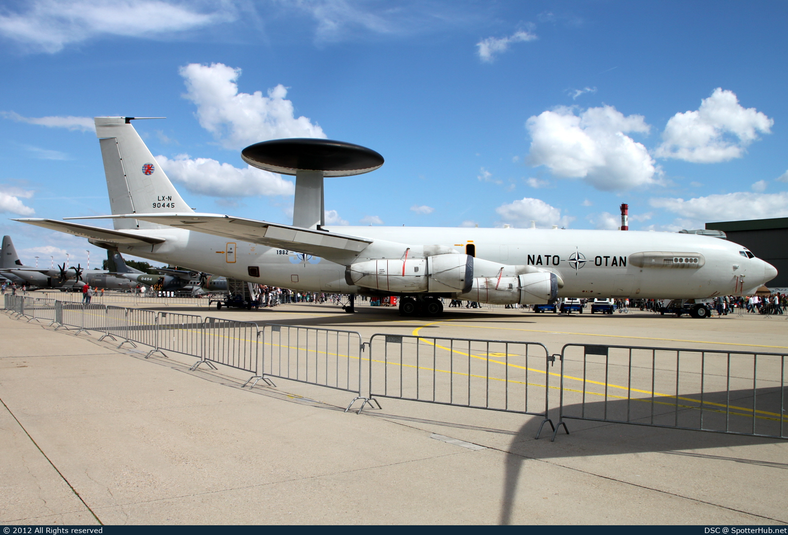 Photo of LX-N90445 - Boeing E-3A Sentry operated by NATO