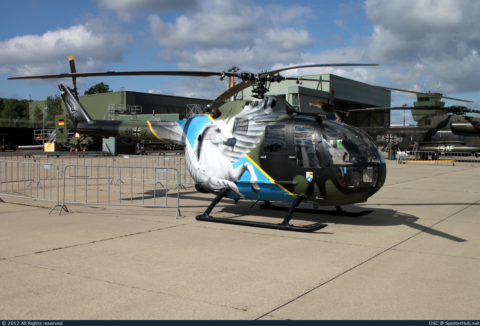 Photo of 88+12 - MBB Bo 105P1M operated by German Army