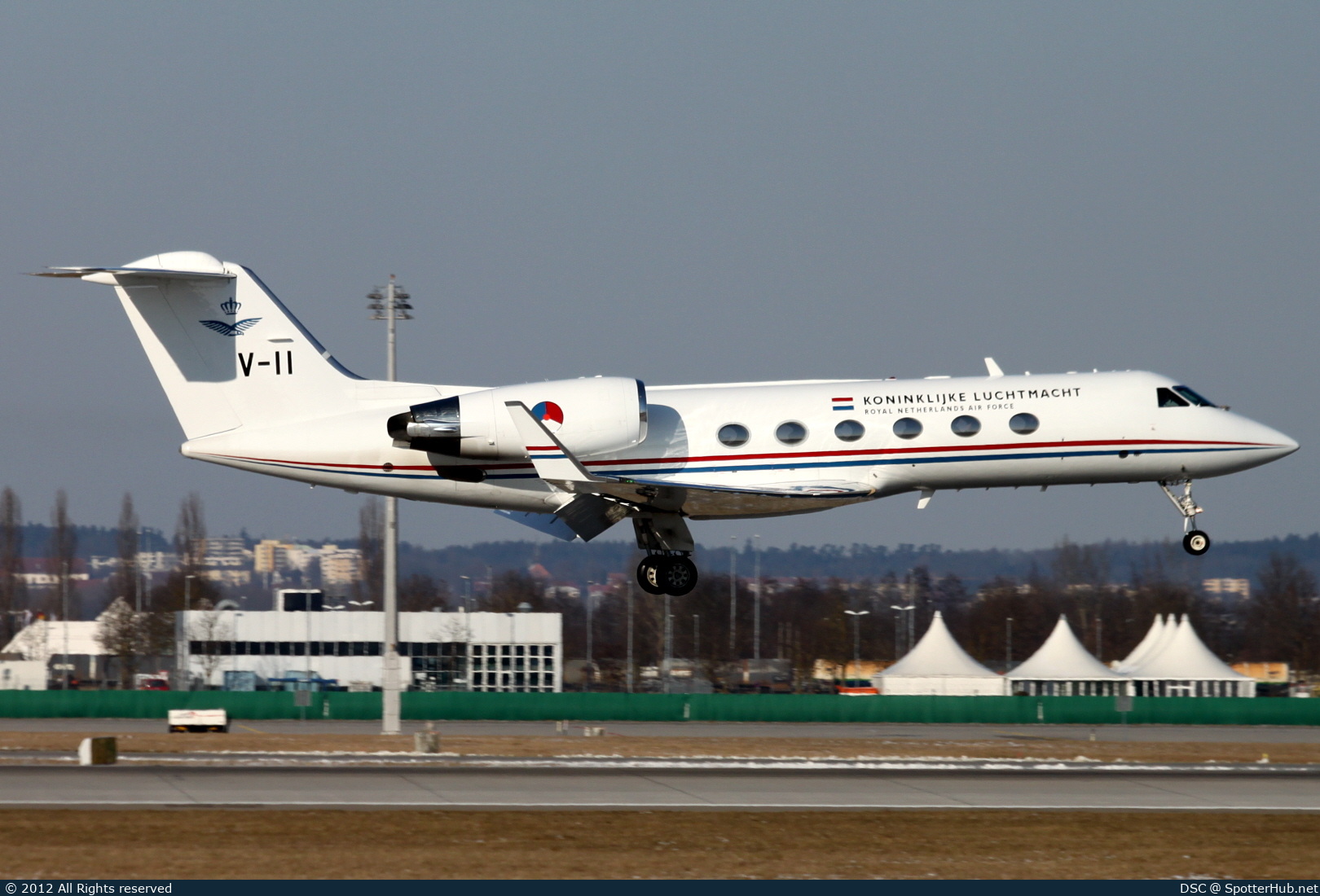 Photo of V-11 - Gulfstream GIV operated by Royal Netherlands Air Force