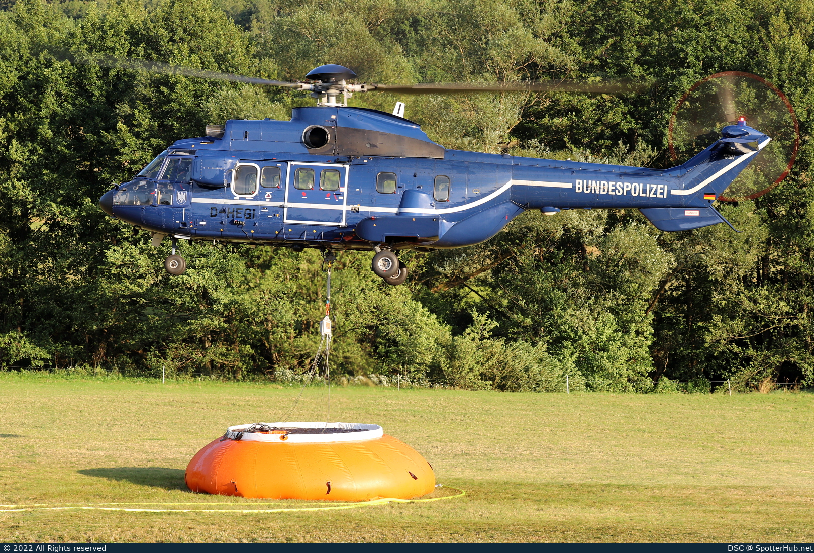 Photo of D-HEGI - Aérospatiale AS332L1 Super Puma operated by German Police - Bundespolizei