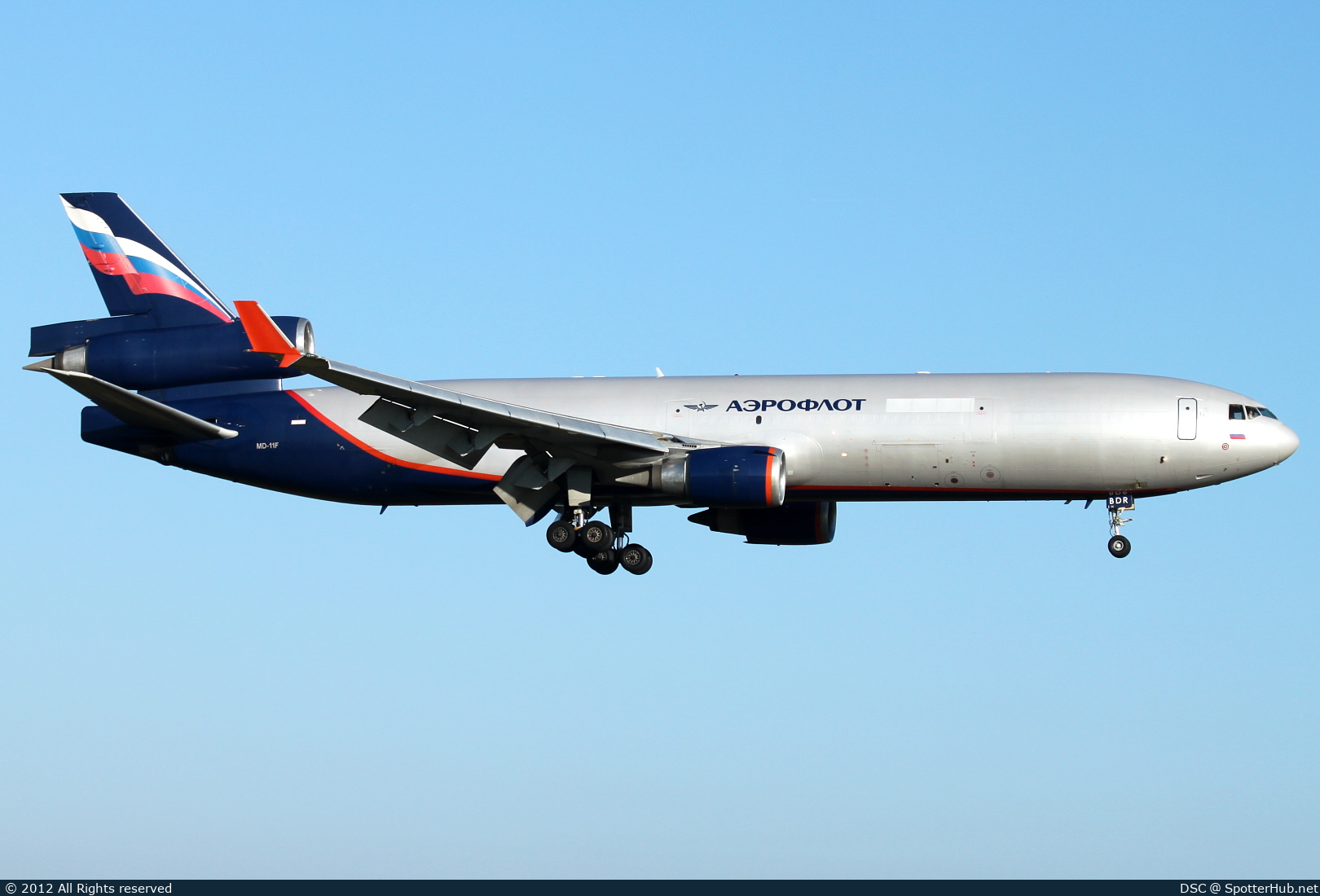 Photo of VP-BDR - McDonnell Douglas MD-11(F) operated by Aeroflot Cargo