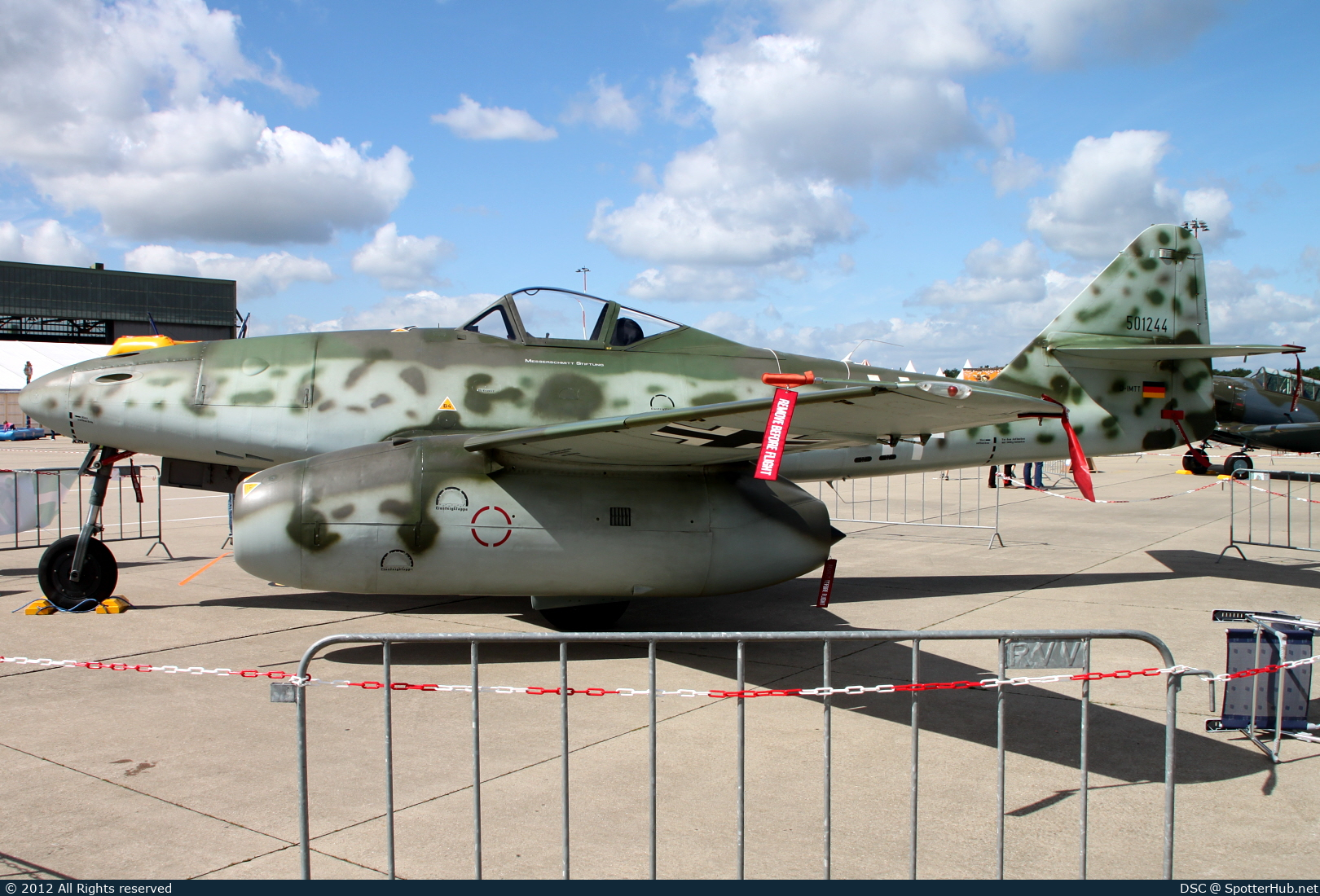 Photo of D-IMTT - Messerschmitt Me 262A/B-1c operated by Flugmuseum Messerschmitt