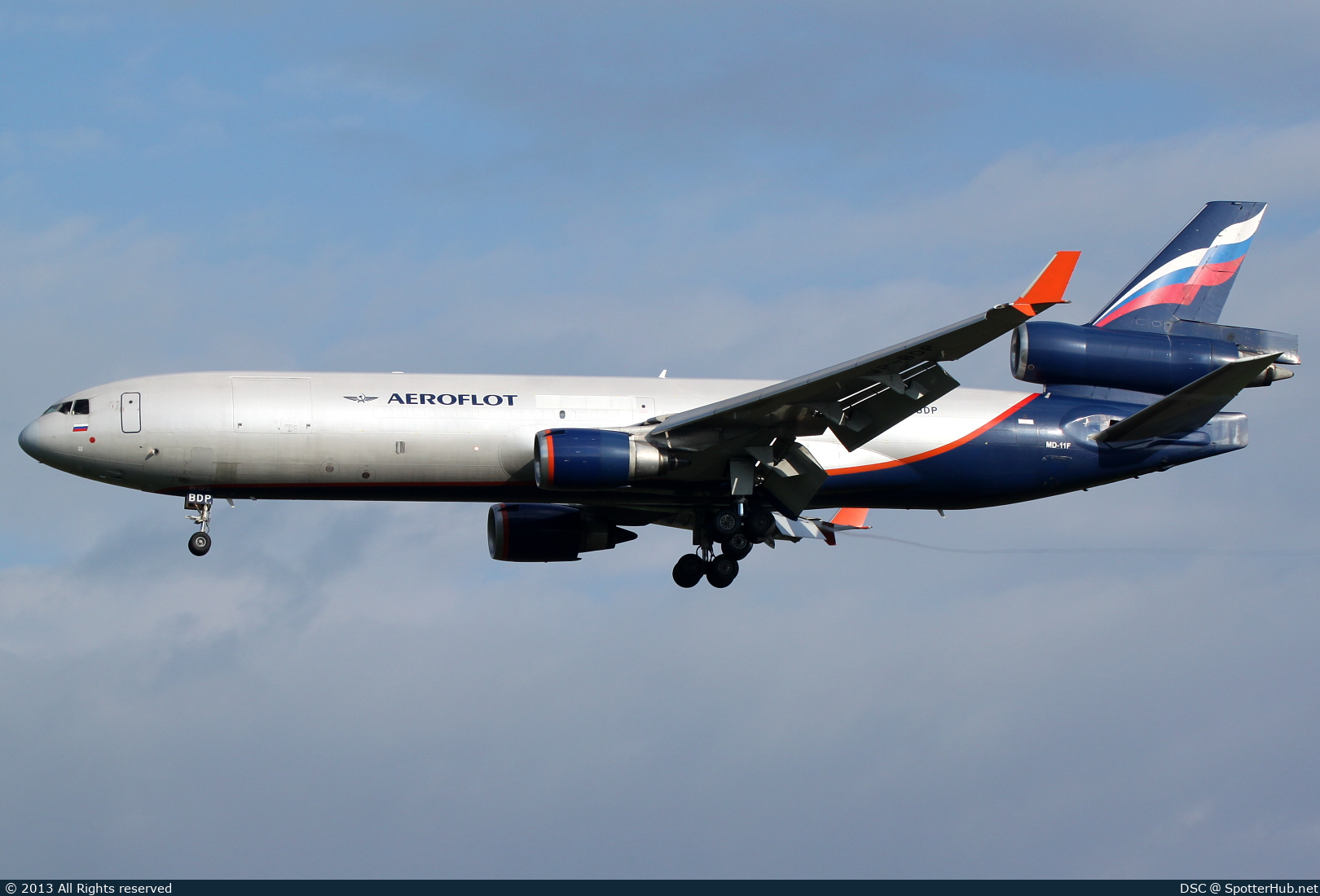 Photo of VP-BDP - McDonnell Douglas MD-11(F) operated by Aeroflot Cargo
