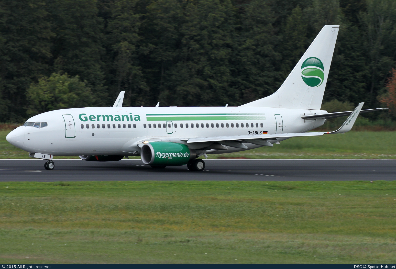 Photo of D-ABLB - Boeing 737-76J operated by Germania