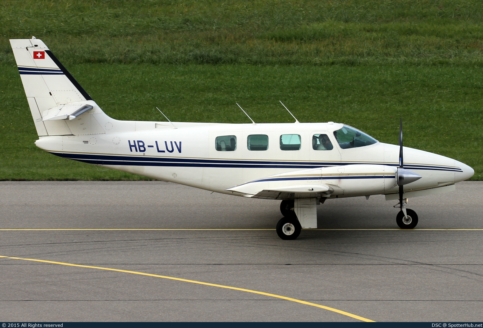 Photo of HB-LUV - Cessna T303 Crusader operated by Private