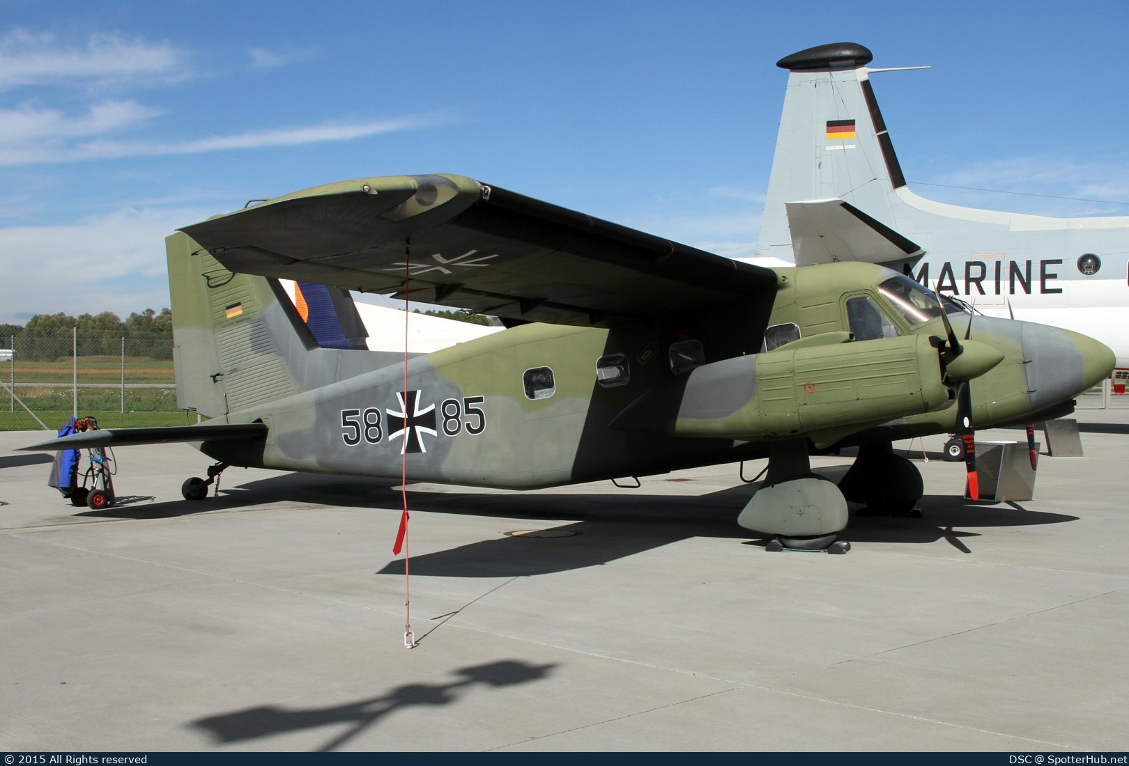 Photo of 58+85 - Dornier Do 28D-2 Skyservant operated by German Air Force