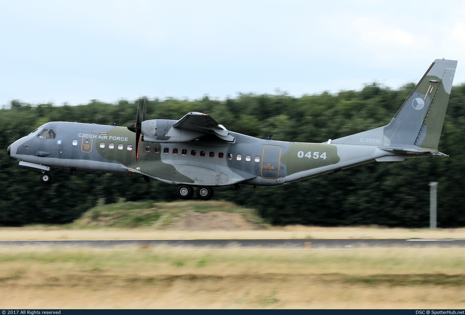 Photo of 0454 - CASA C-295M operated by Czech Air Force