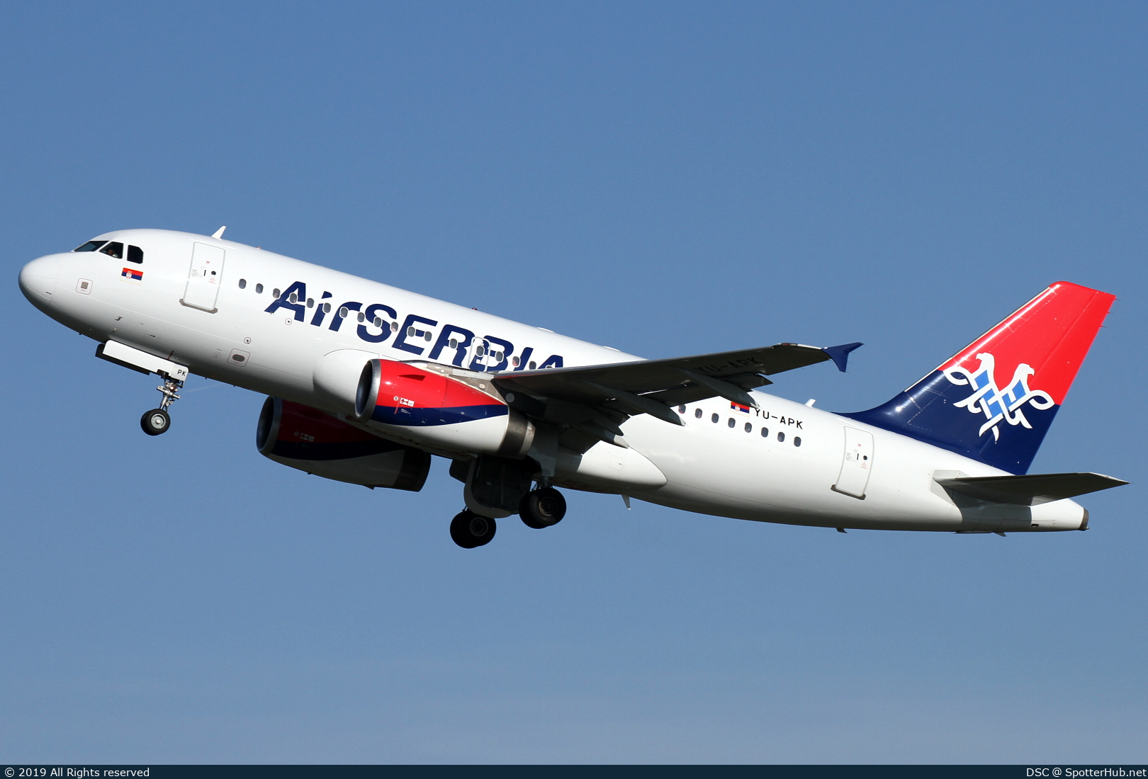 Photo of YU-APK - Airbus A319-132 operated by Air Serbia