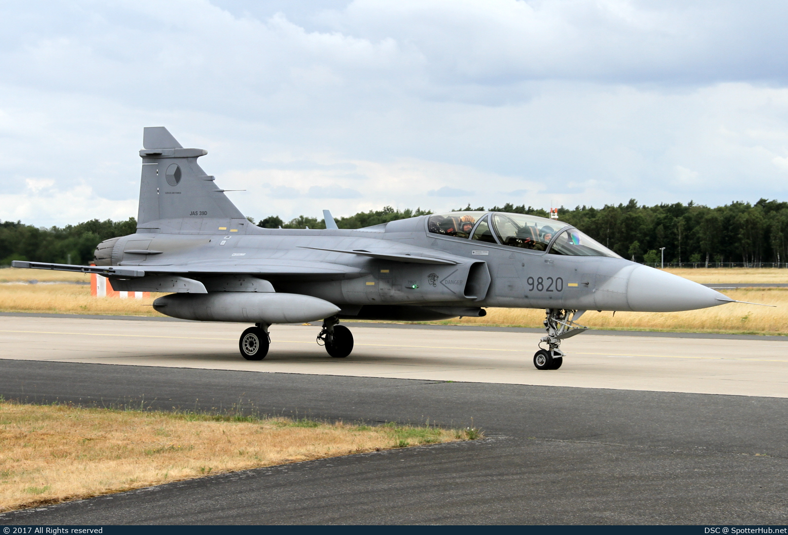 Photo of 9820 - Saab JAS 39D Gripen operated by Czech Air Force