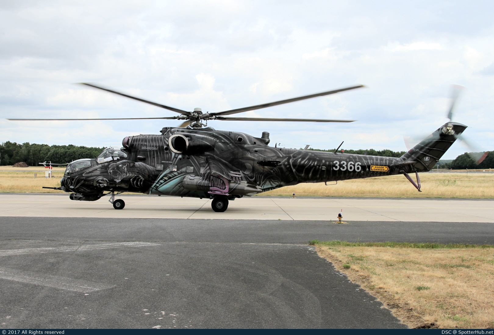 Photo of 3366 - Mil Mi-35 Hind-E operated by Czech Air Force