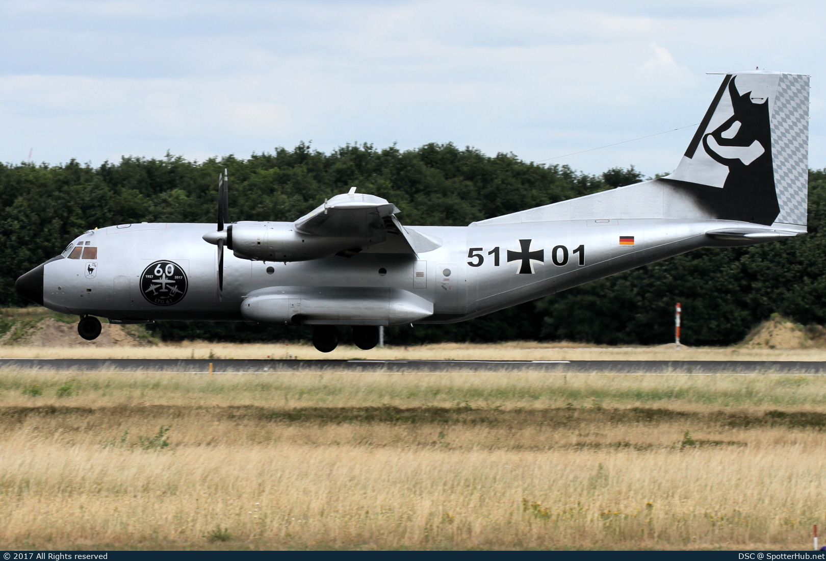 Photo of 51+01 - Transall C-160D operated by German Air Force