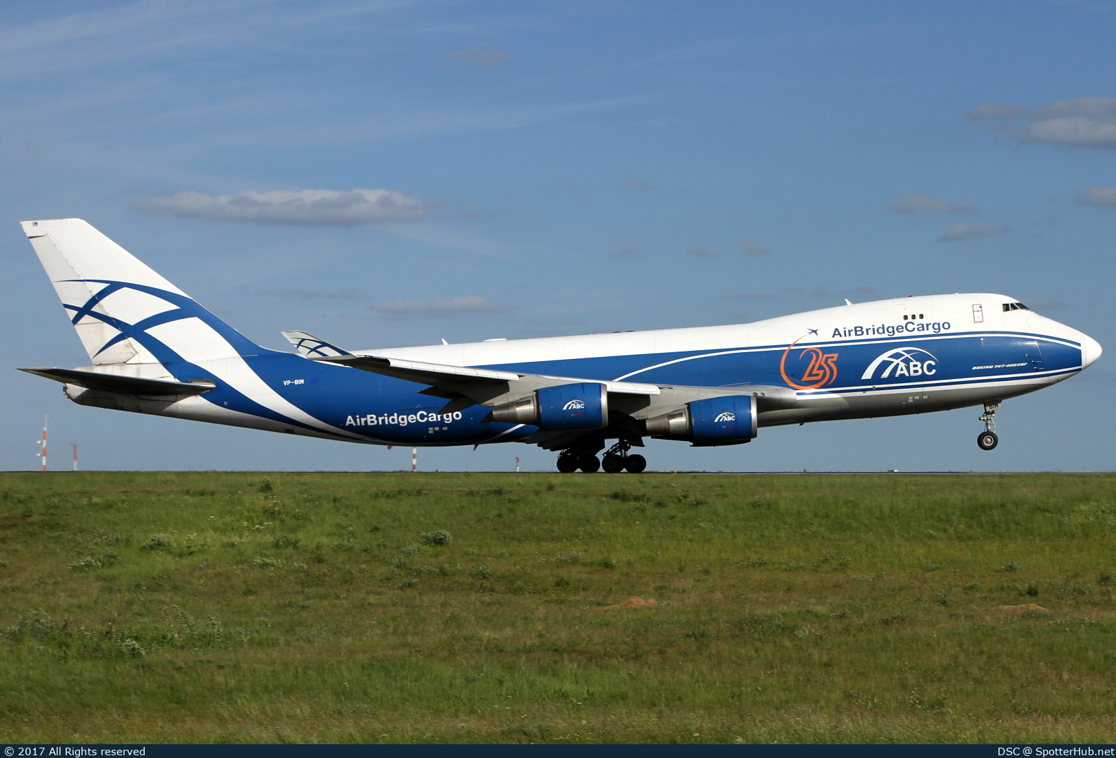 Photo of VP-BIM - Boeing 747-4HAF(ER) operated by AirBridgeCargo Airlines