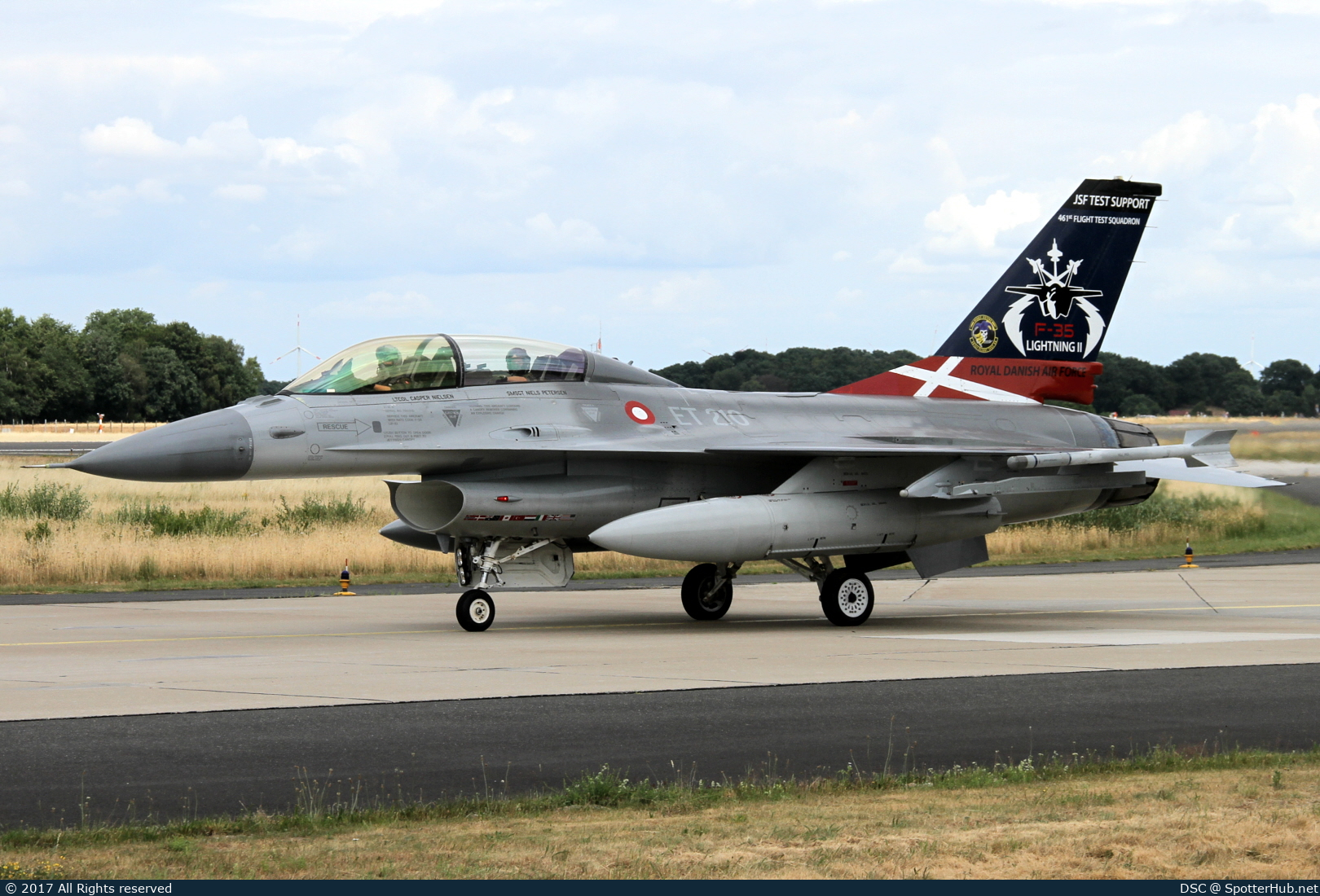 Photo of ET-210 - General Dynamics F-16BM Fighting Falcon operated by Royal Danish Air Force