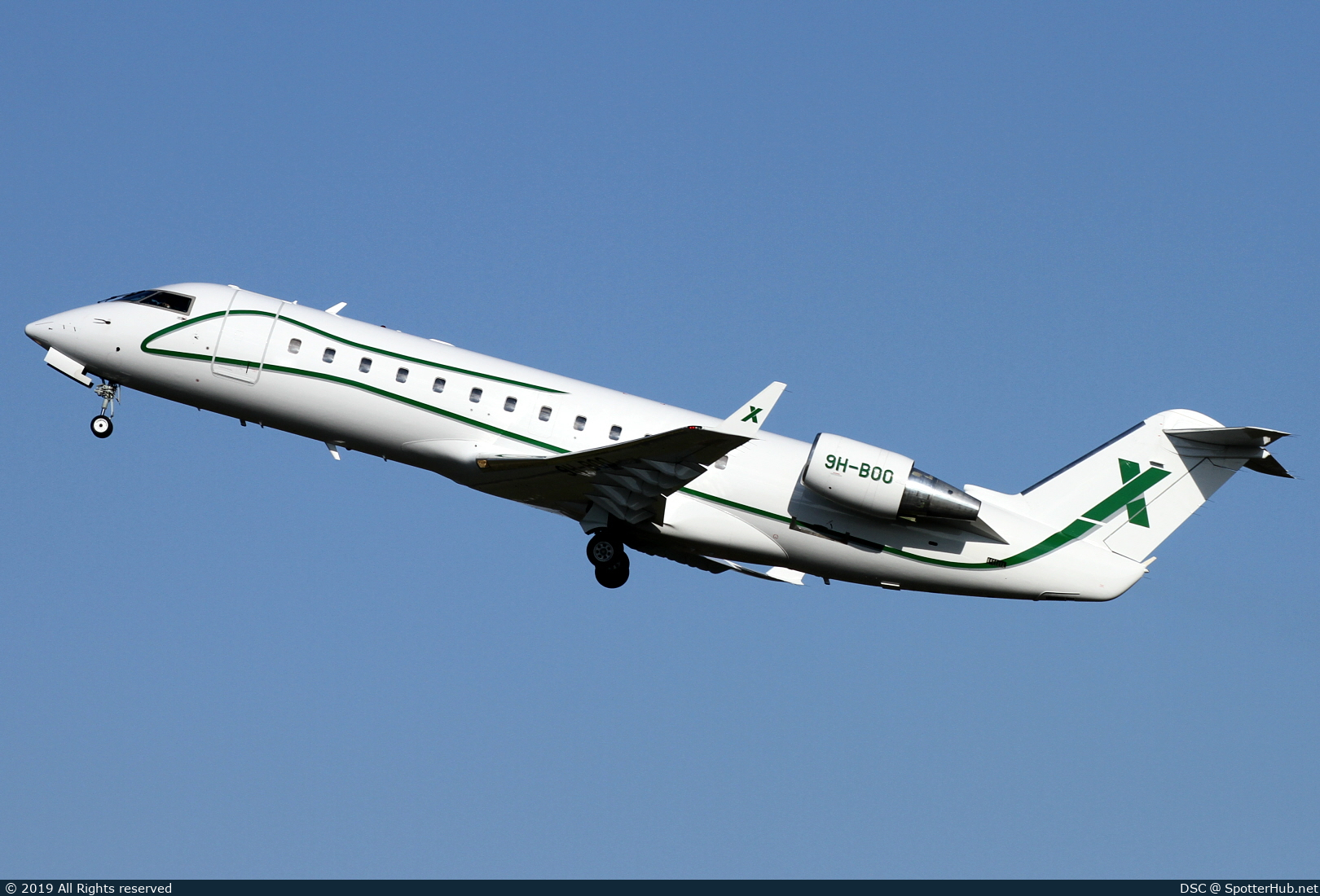 Photo of 9H-BOO - Bombardier Challenger 850 operated by AirX Charter