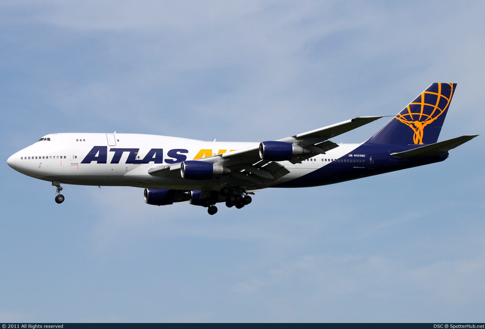 Photo of N355MC - Boeing 747-341(SF) operated by Atlas Air