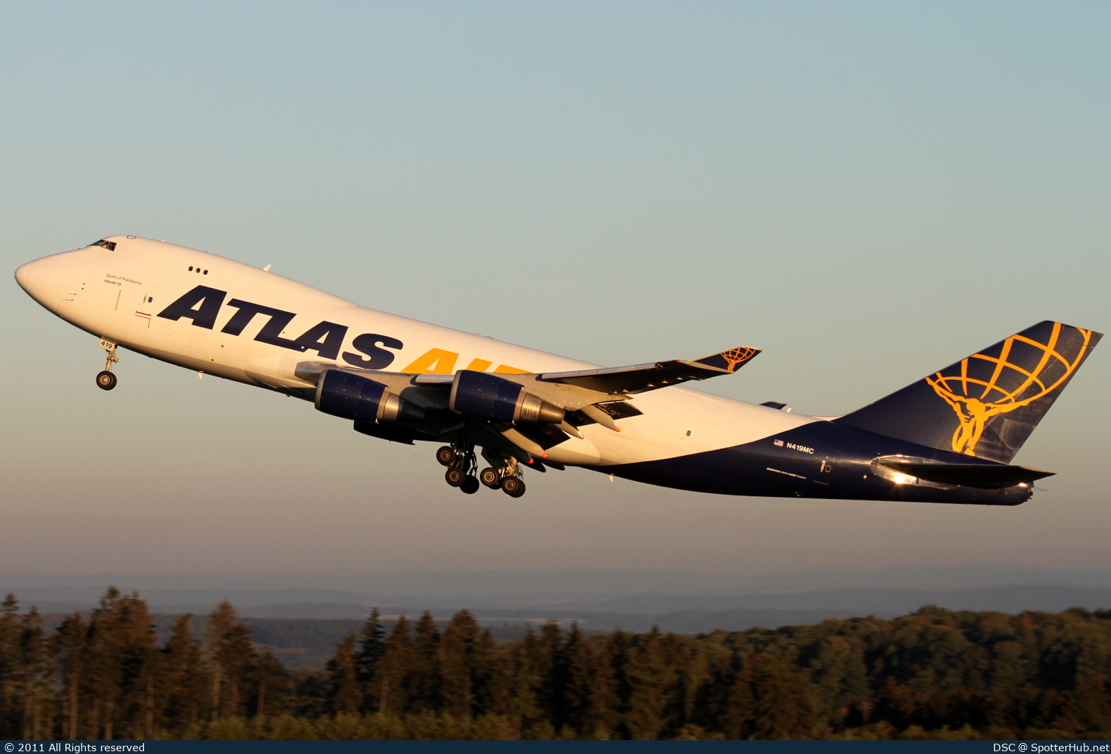Photo of N419MC - Boeing 747-48EF operated by Atlas Air