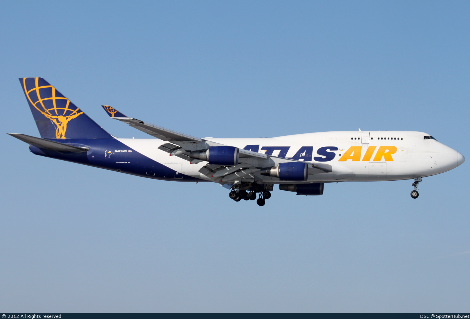 Photo of N429MC - Boeing 747-481(BCF) operated by Atlas Air