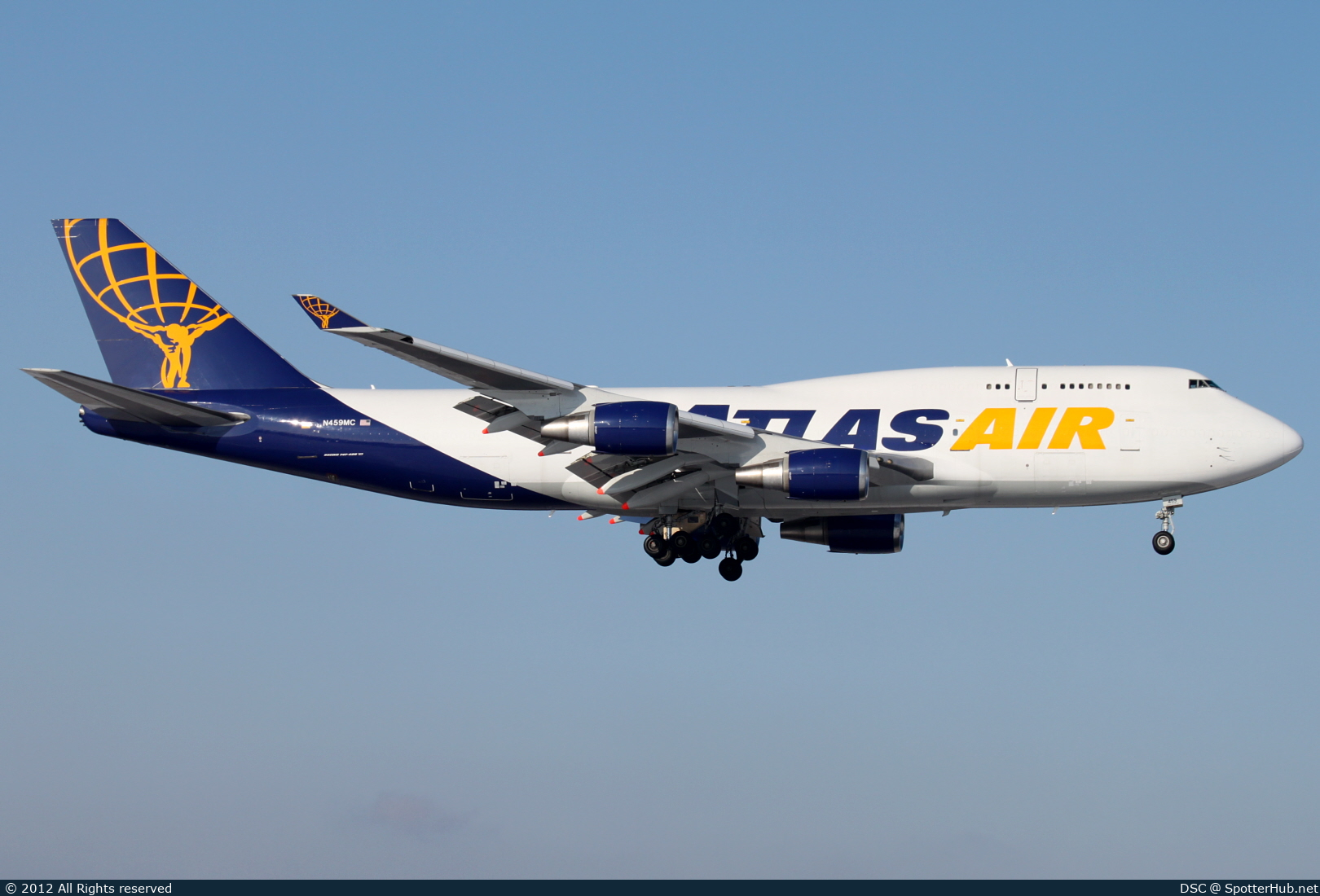Photo of N459MC - Boeing 747-446(BCF) operated by Atlas Air