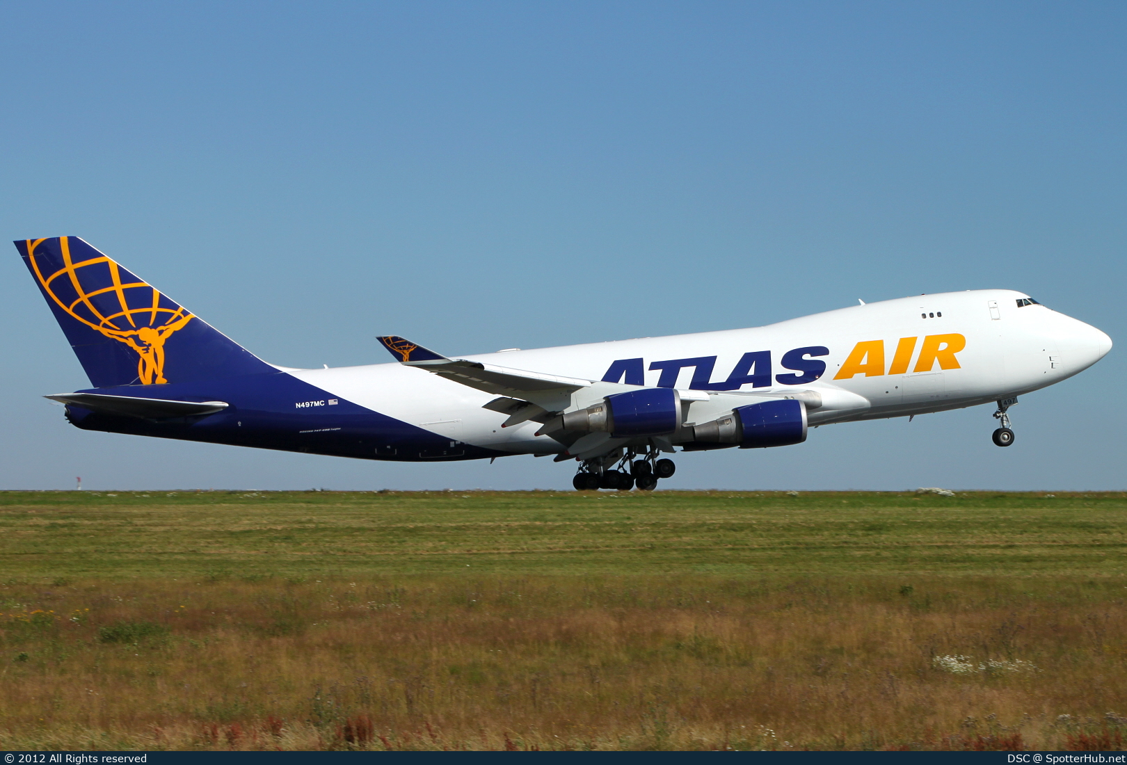 Photo of N497MC - Boeing 747-47UF operated by Atlas Air