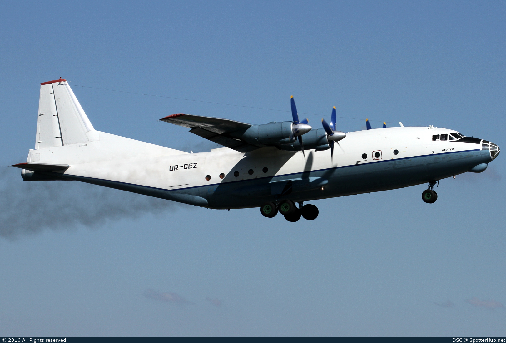 Photo of UR-CEZ - Antonov An-12BK operated by Cavok Air